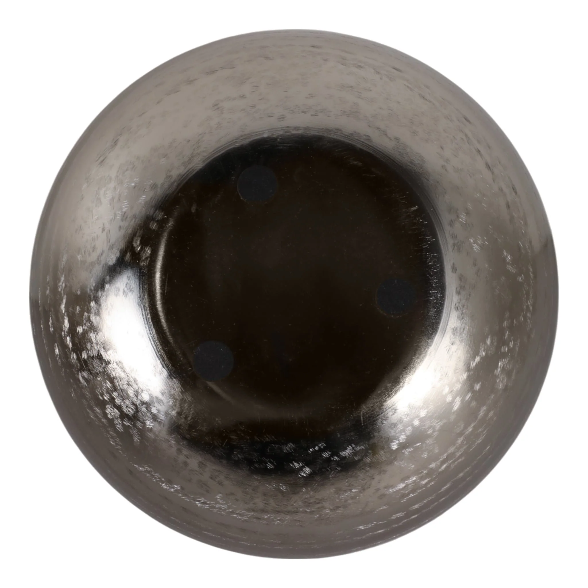 S/3 9/12/14" Hammered Metal Planters, Silver - Image 7