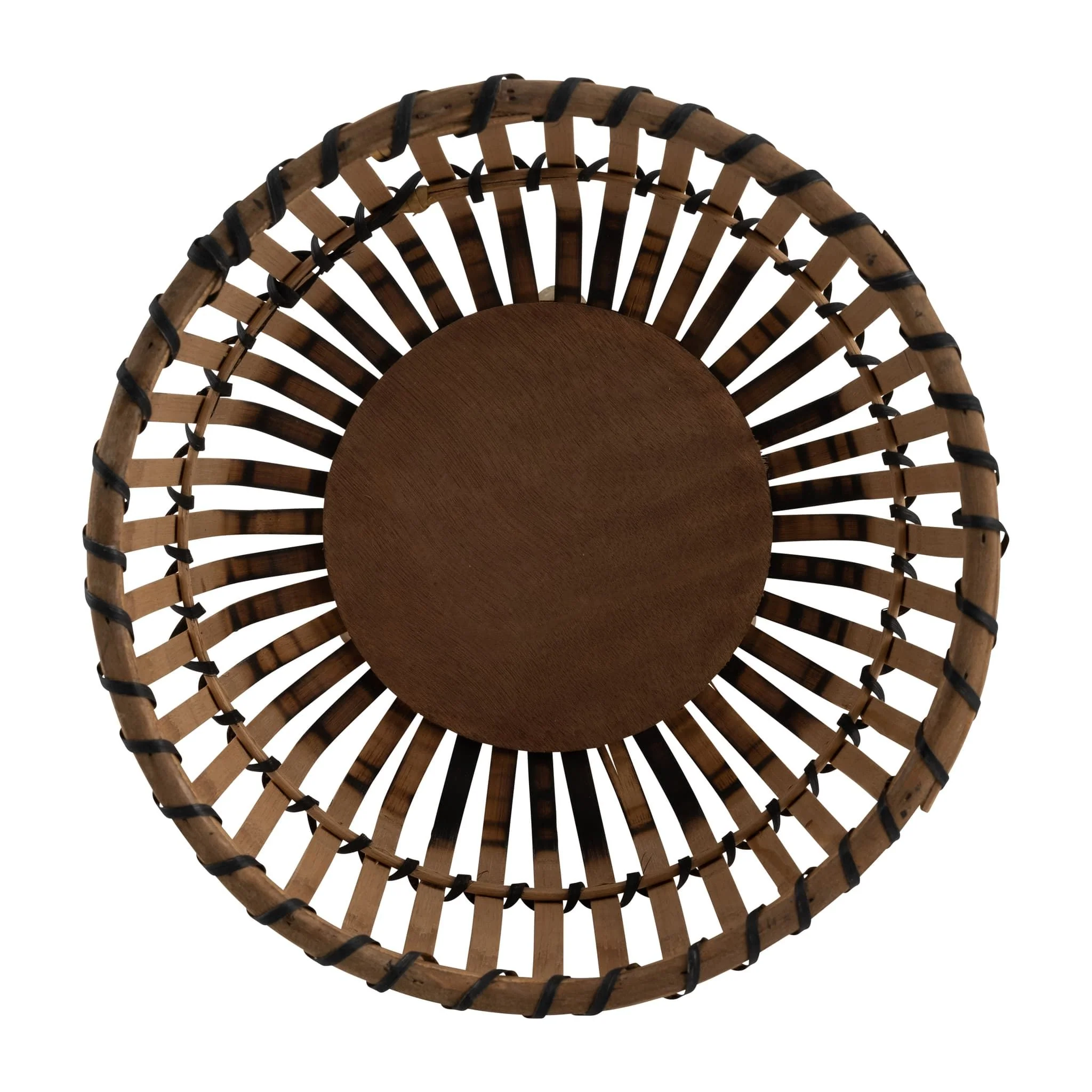S/3 Bamboo Footed Planters 11/13/15", Natural - Image 7