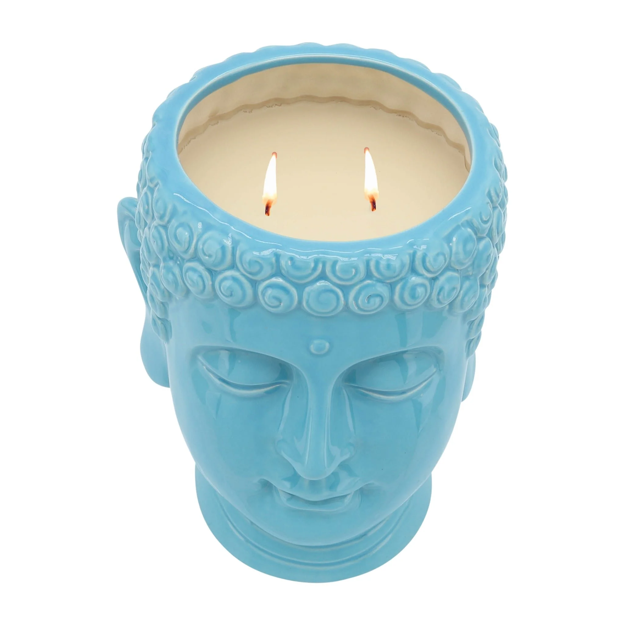 S/3 Buddha Citronella Candle, 8.5" Multi 40oz - Image 6