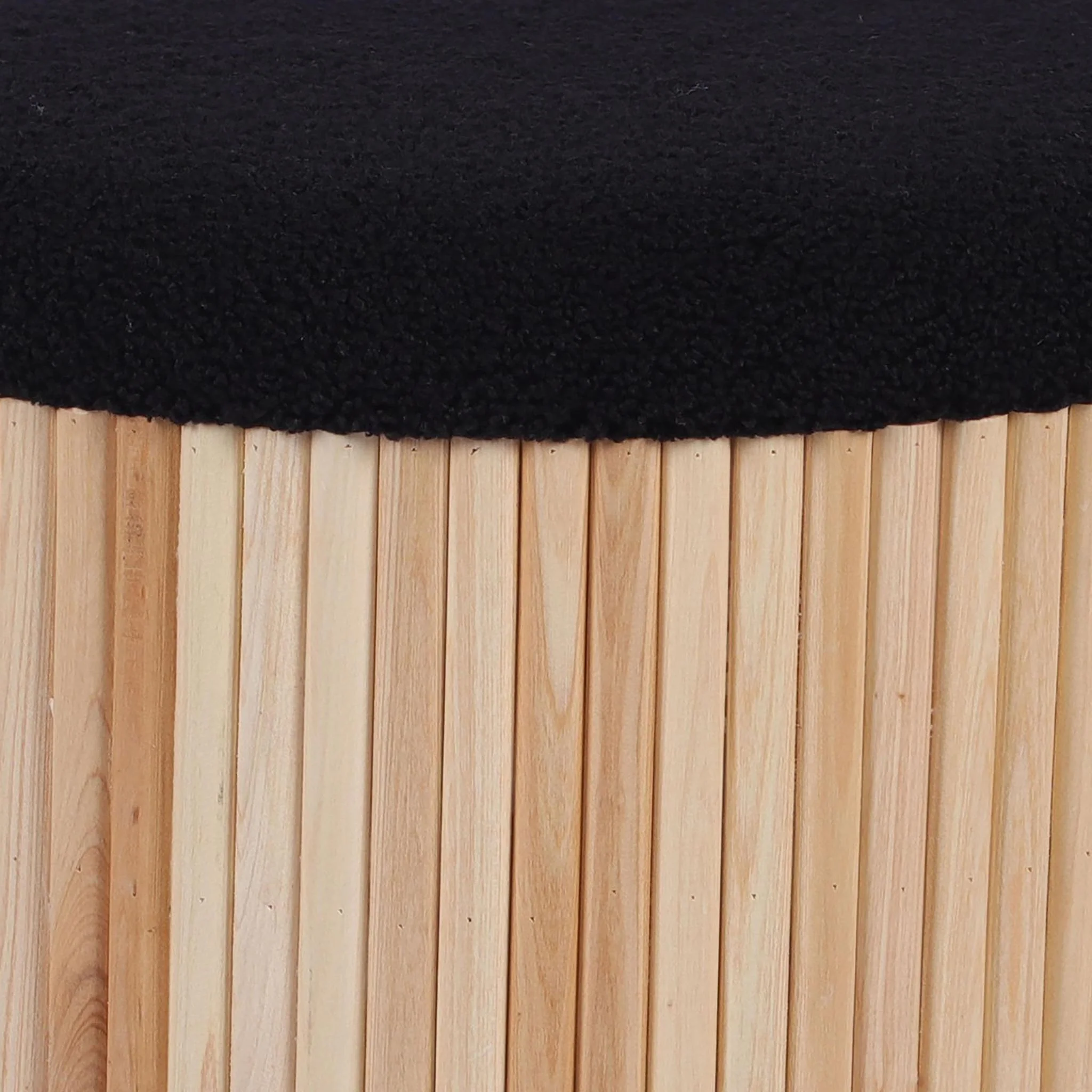 Sagano Black Tiered Storage Ottoman - Image 5
