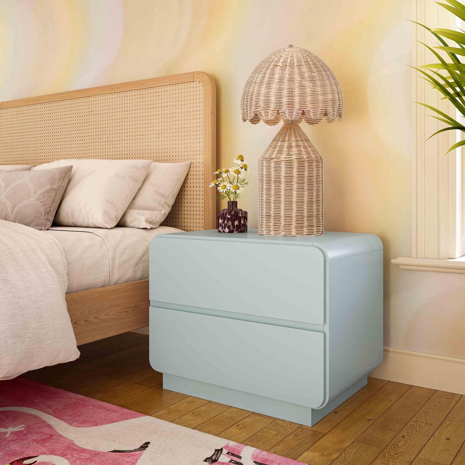 Sagura Blue Nightstand - Image 2