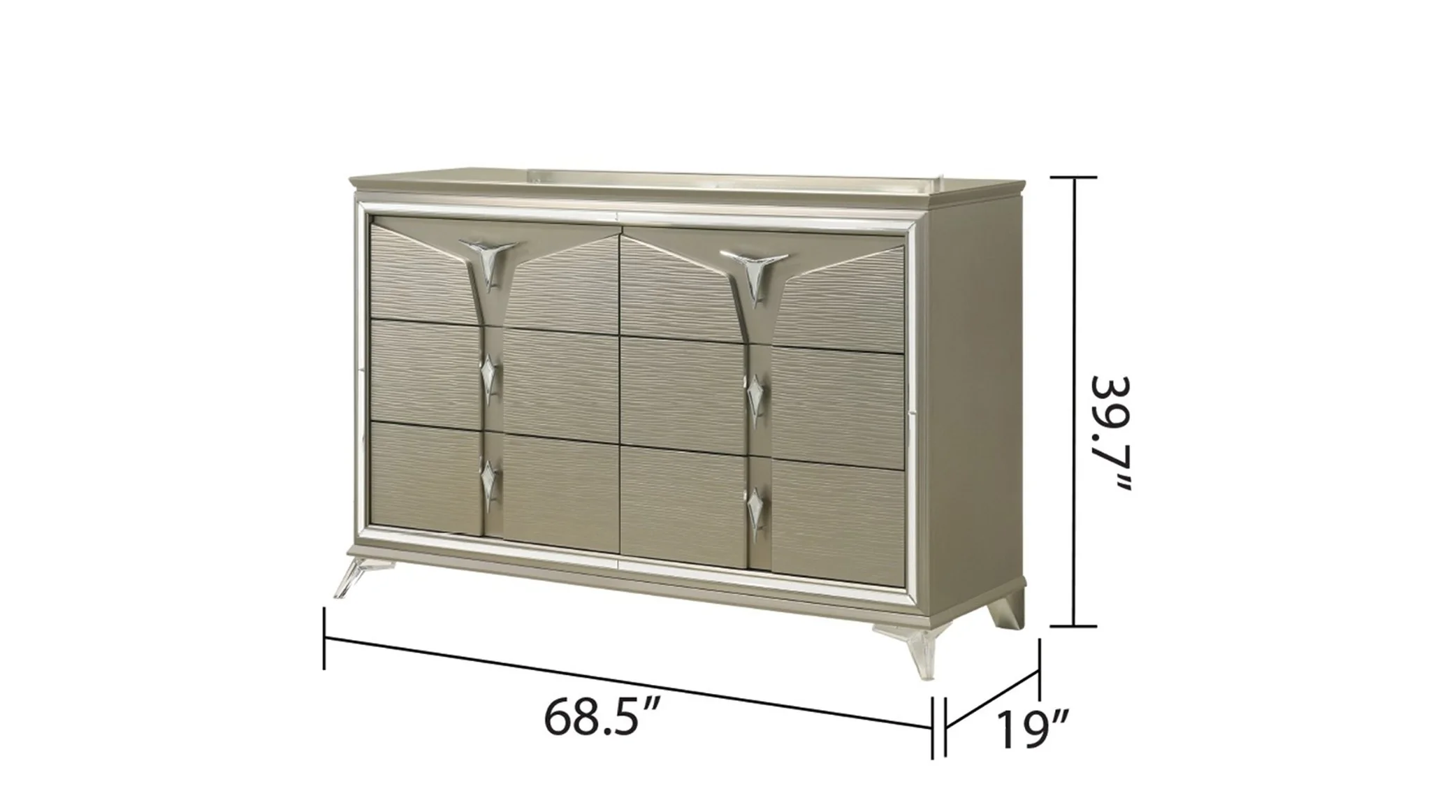 Samantha King 4 Pc Bedroom Set - Image 10