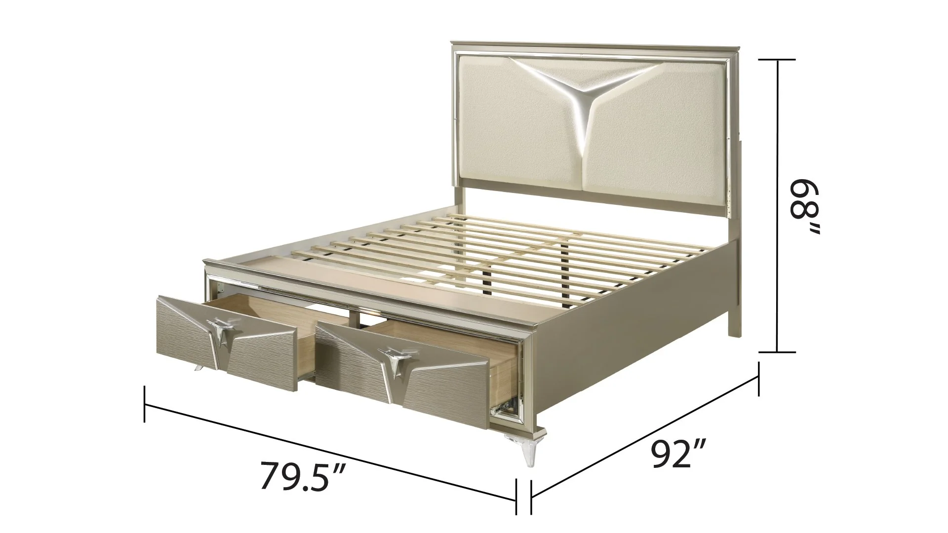 Samantha King Bed - Image 5