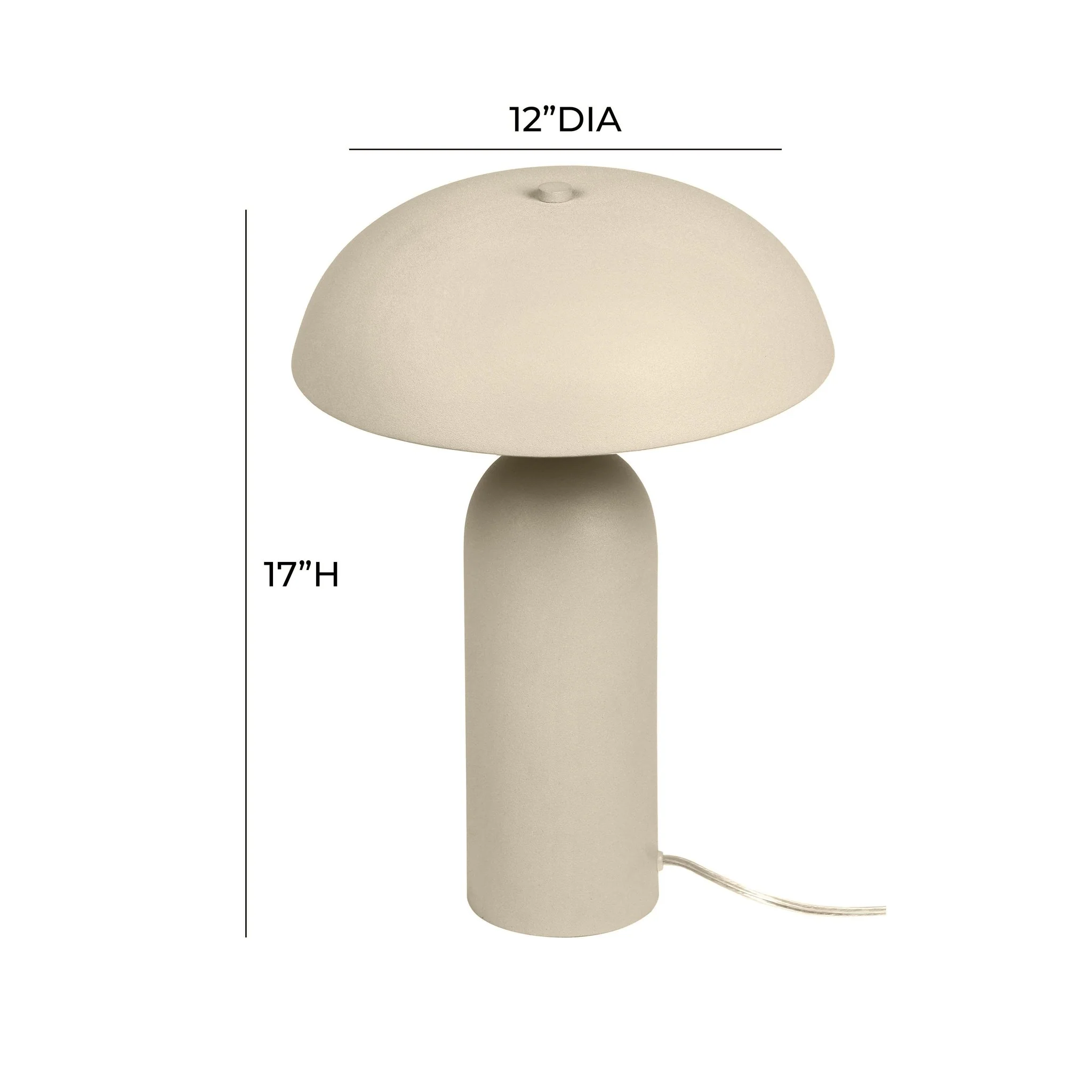 Sammi Taupe Table Lamp - Image 8