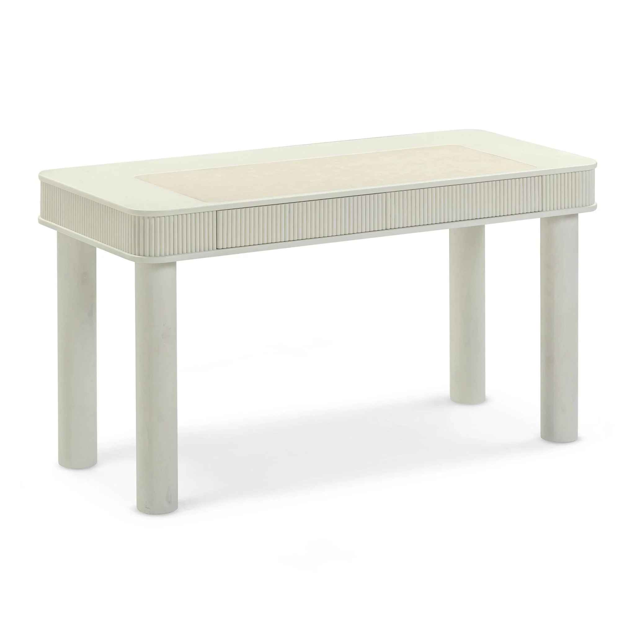 Sarah Cream Executive Work Desk - Image 3