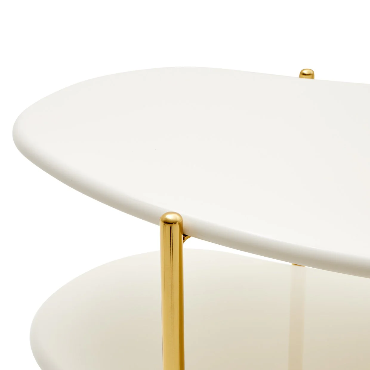 Sassani Cocktail Table - Pearl White/Gold - Image 10