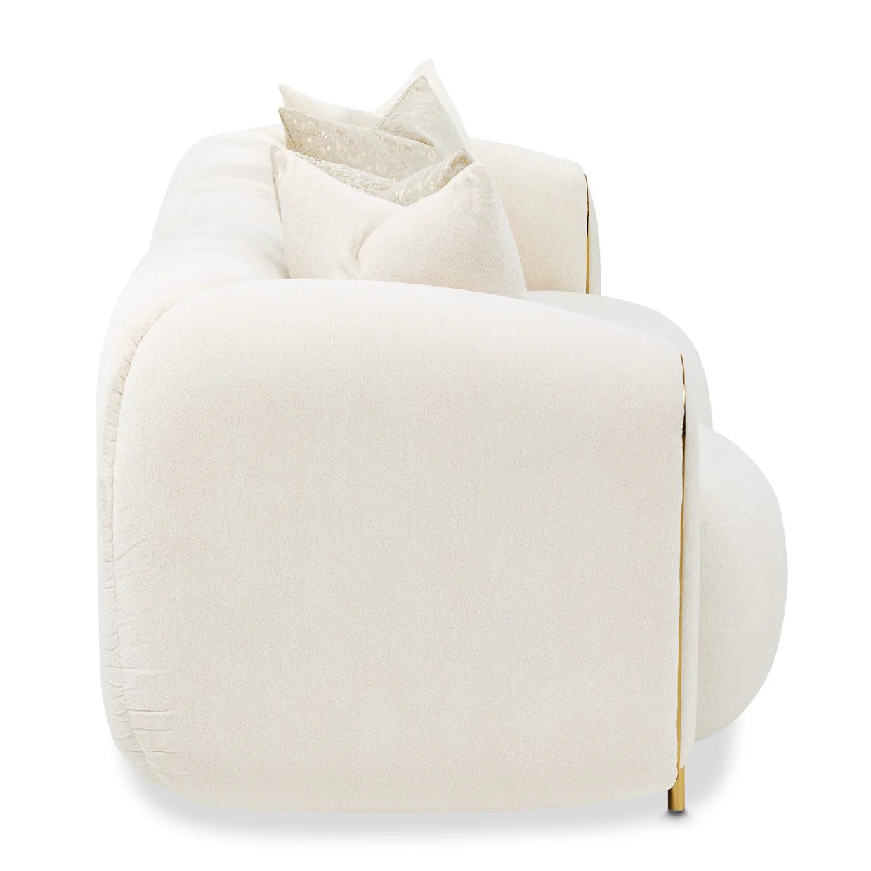 Sassani Sofa - Crepe/Gold - Image 3
