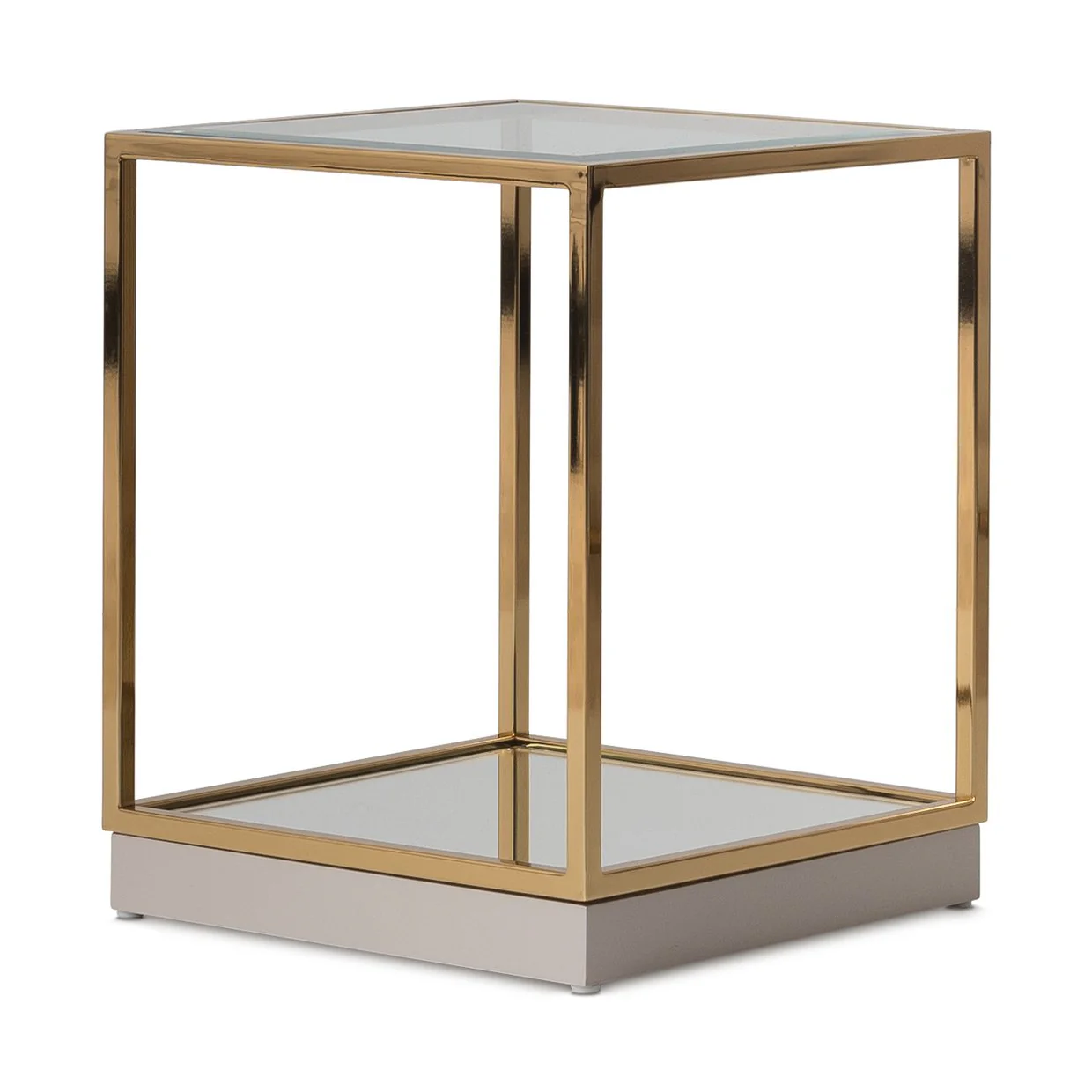 Savannah Breeze End Table - Bright Gold - Image 4