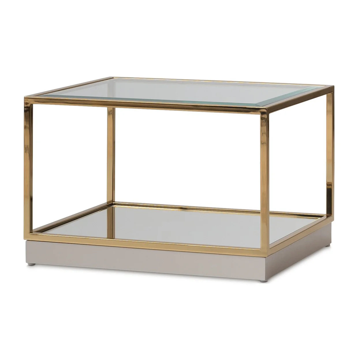 Savannah Breeze Tall Cocktail Table, Set of 2 - Bright Gold - Image 3