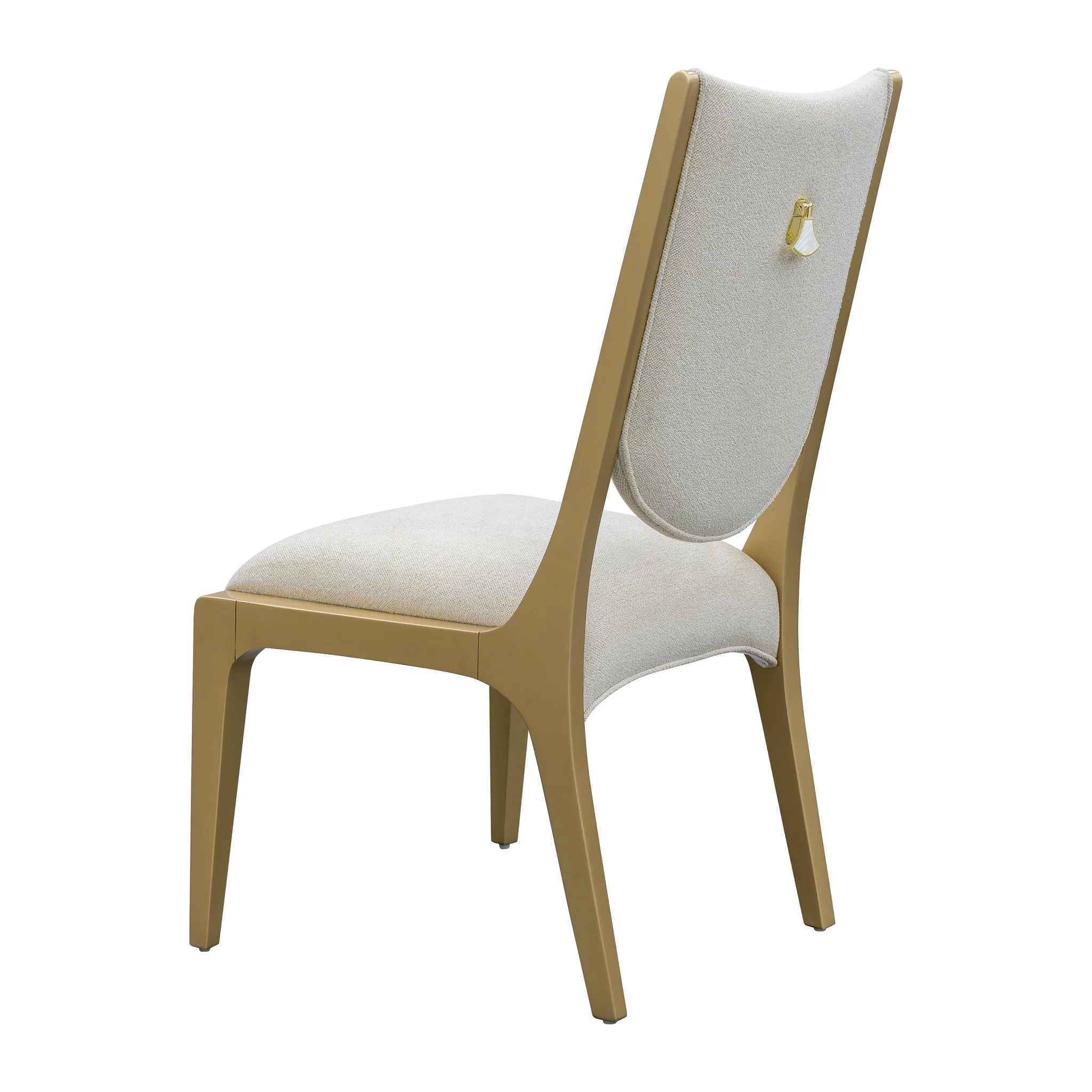 Scotts Square Dining Side Chair - Light Champagne - Image 6