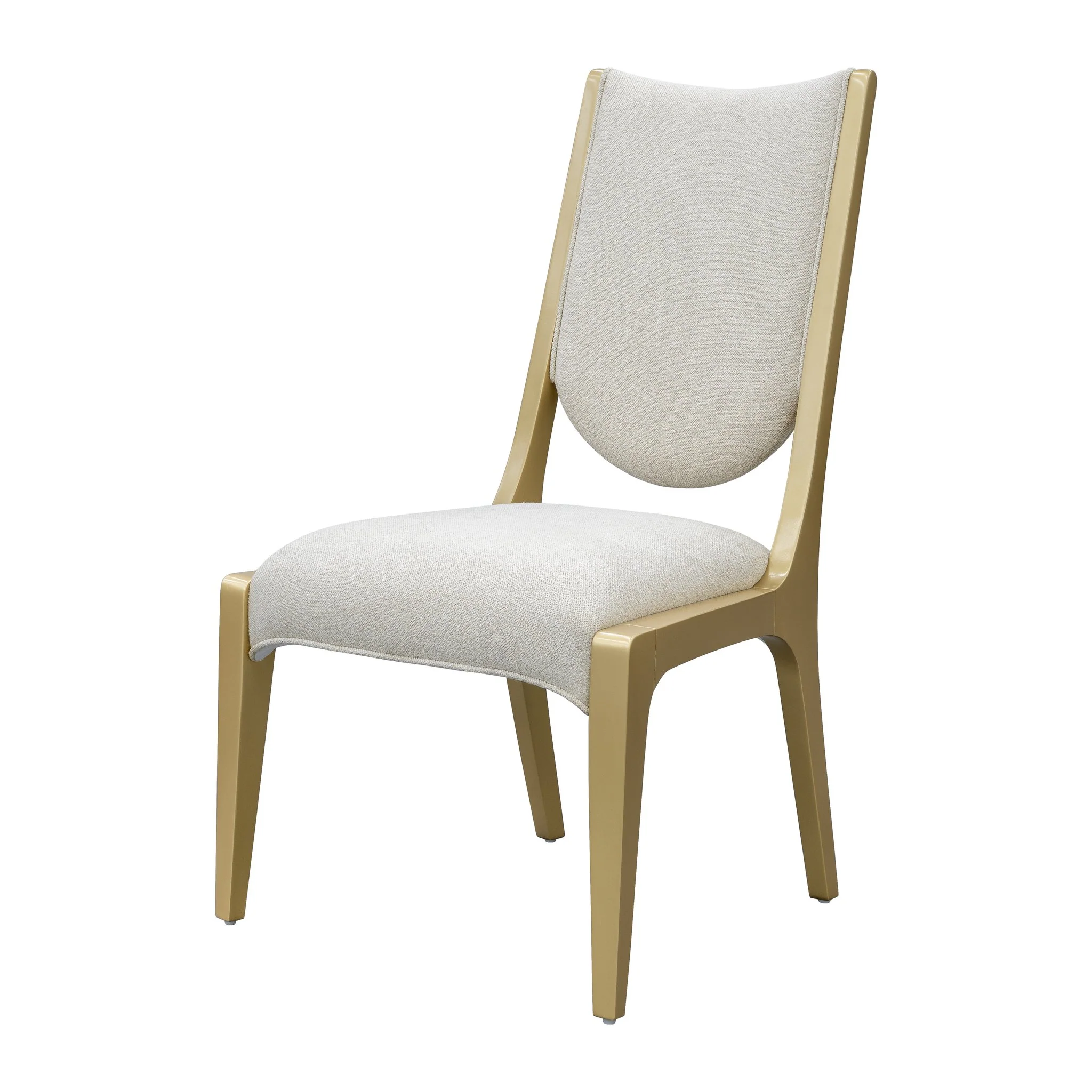 Scotts Square Dining Side Chair - Light Champagne - Image 9