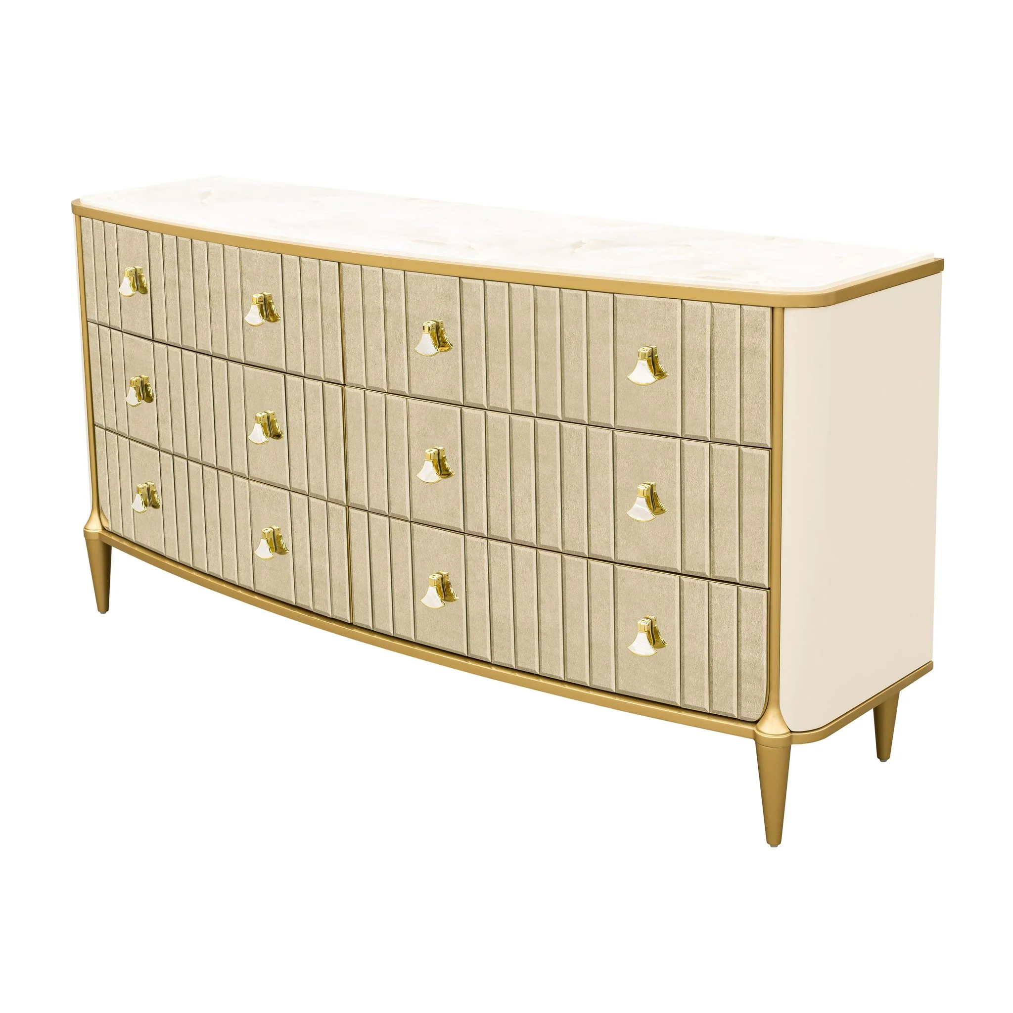Scotts Square Dresser - Light Champagne - Image 2