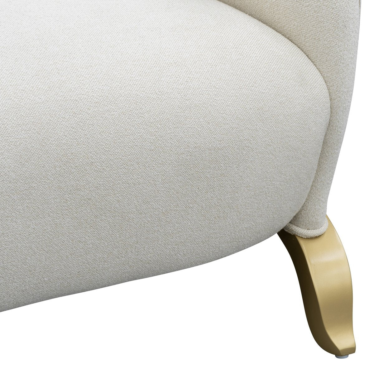 Scotts Square Loveseat - Cornsilk/Light Champagne - Image 8