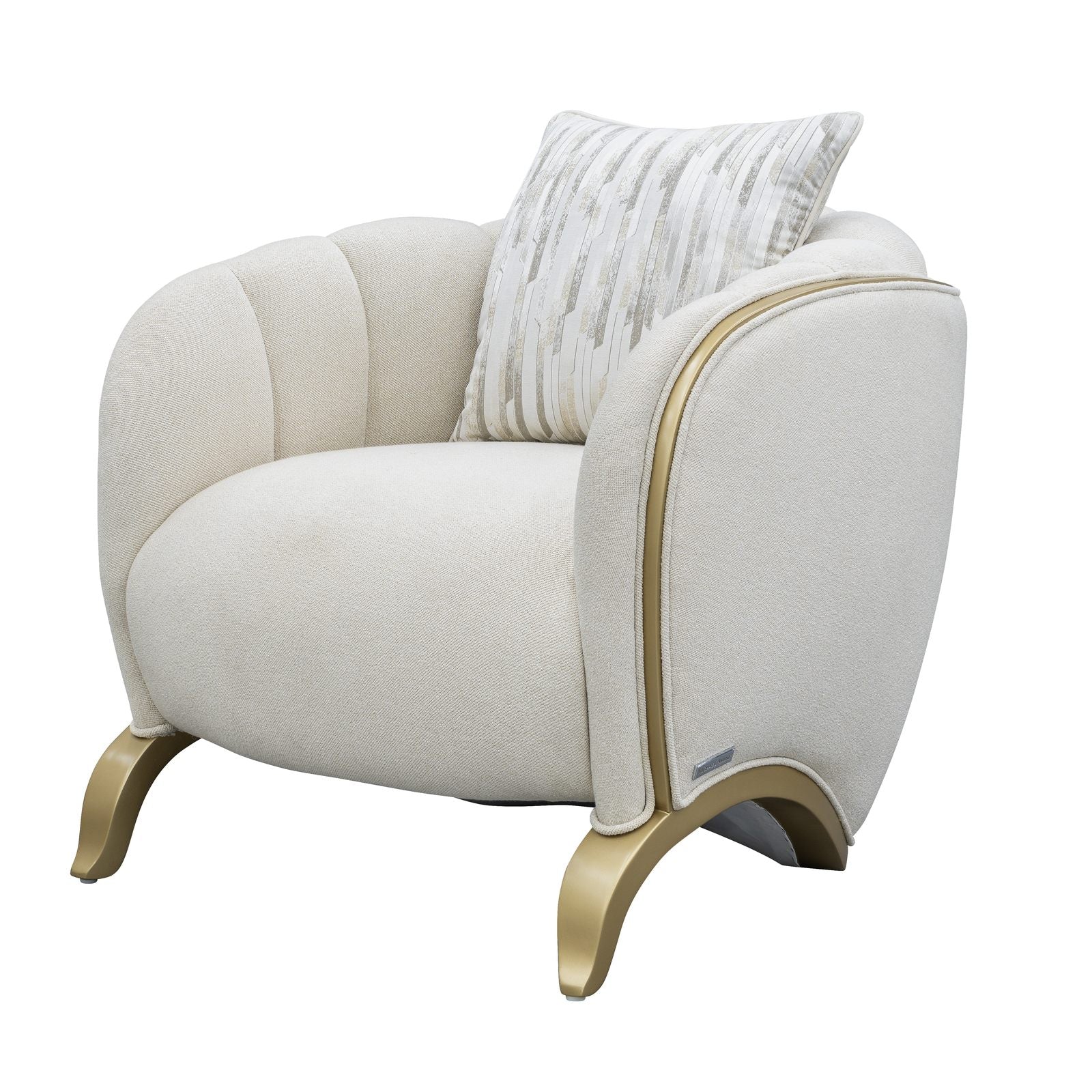 Scotts Square Matching Chair - Cornsilk/Light Champagne - Image 11