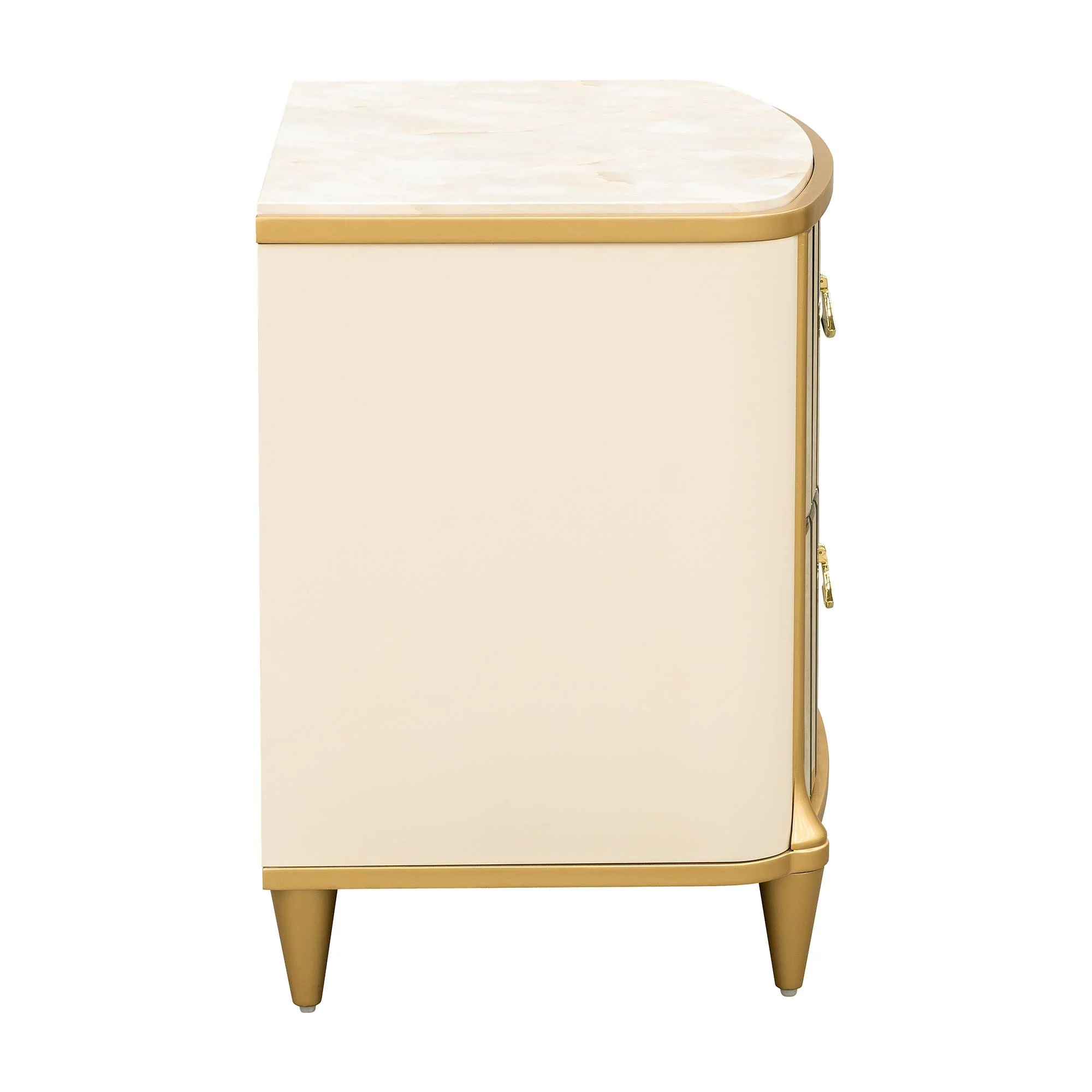 Scotts Square Nightstand - Light Champagne - Image 2