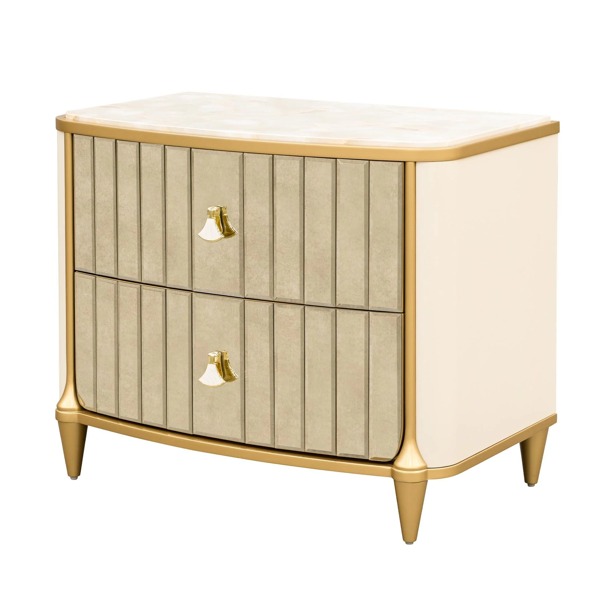 Scotts Square Nightstand - Light Champagne - Image 9