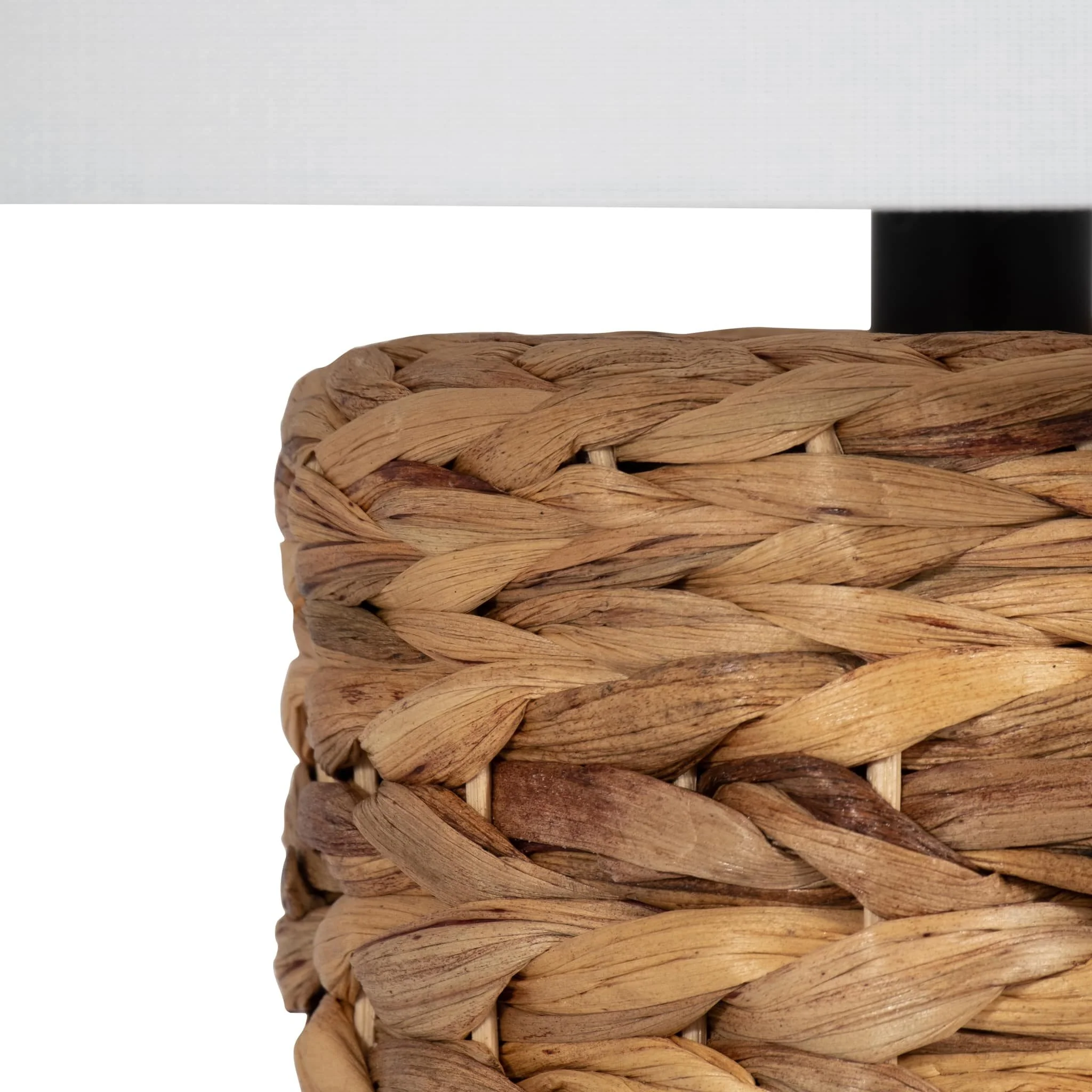 Seagrass 26" Pillar Table Lamp, Natural - Image 4