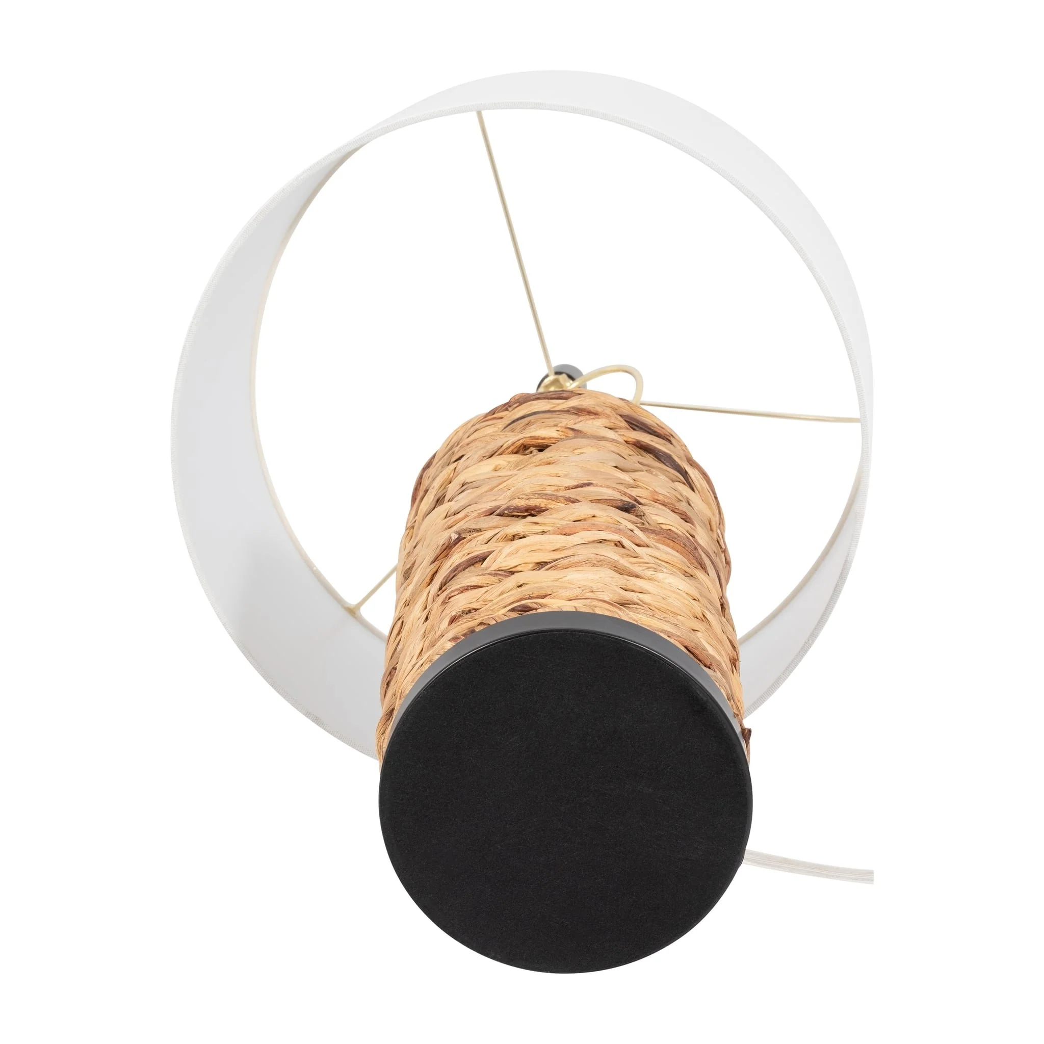 Seagrass 26" Pillar Table Lamp, Natural - Image 7