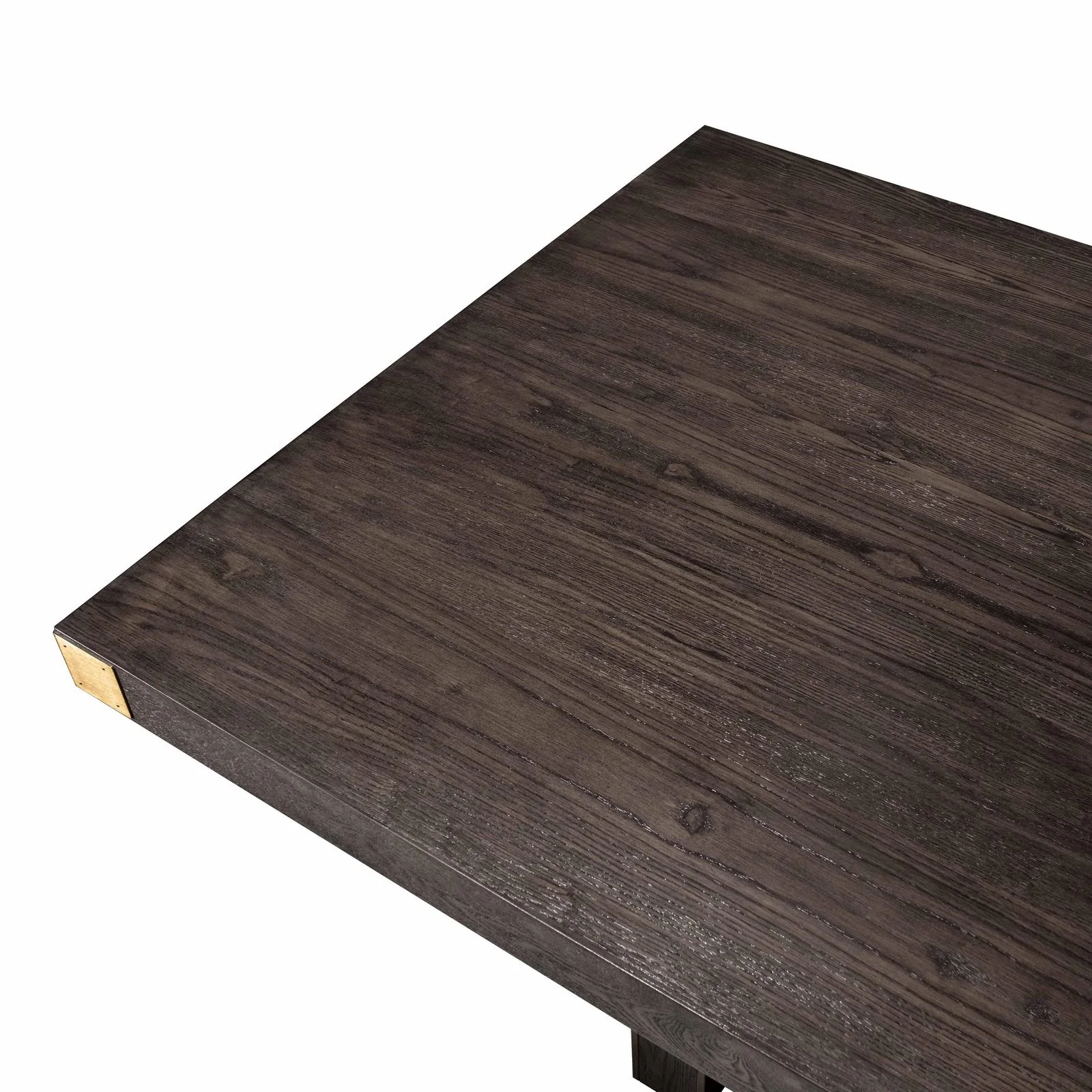 Selena Chocolate Brown Ash Dining Table - Image 4
