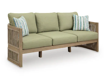 Serena Shores Outdoor Sofa with Cushion - Image 3