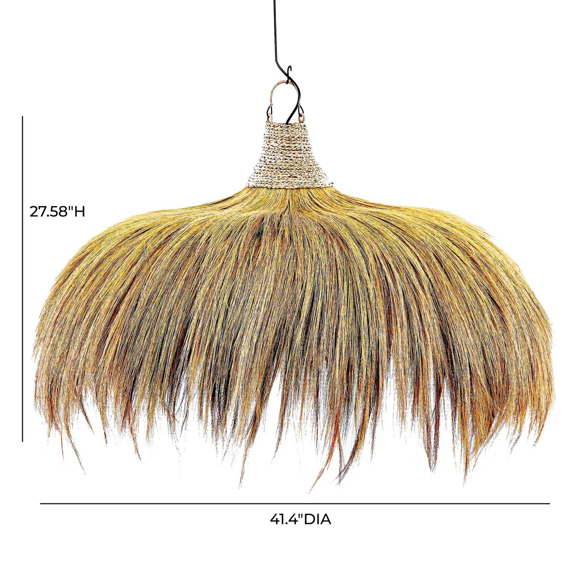 Serengeti Large Natural Pendant Lamp - Image 4