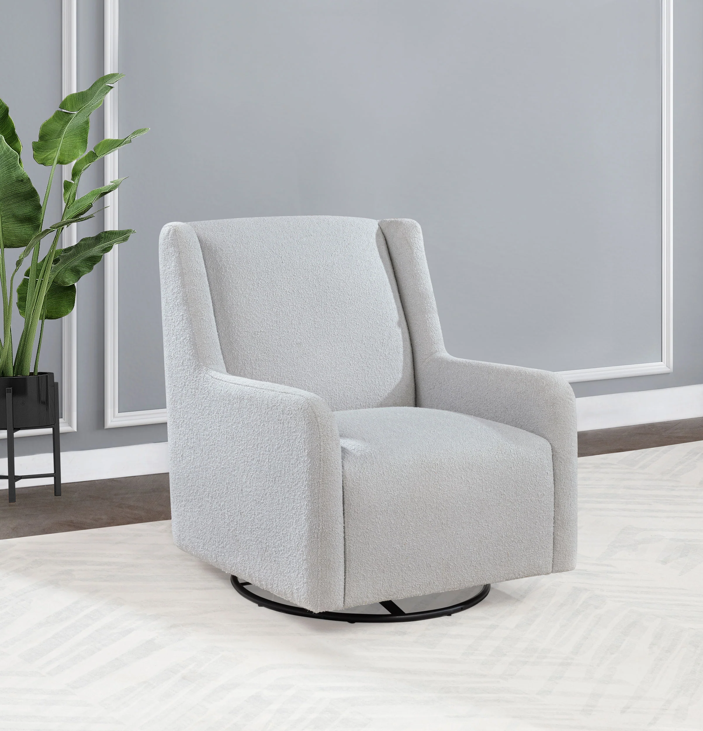 Serra Swivel Glider Chair - Image 13