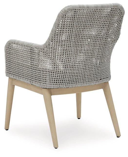 Seton Creek Outdoor Dining Arm Chair (Set of 2) - Image 8