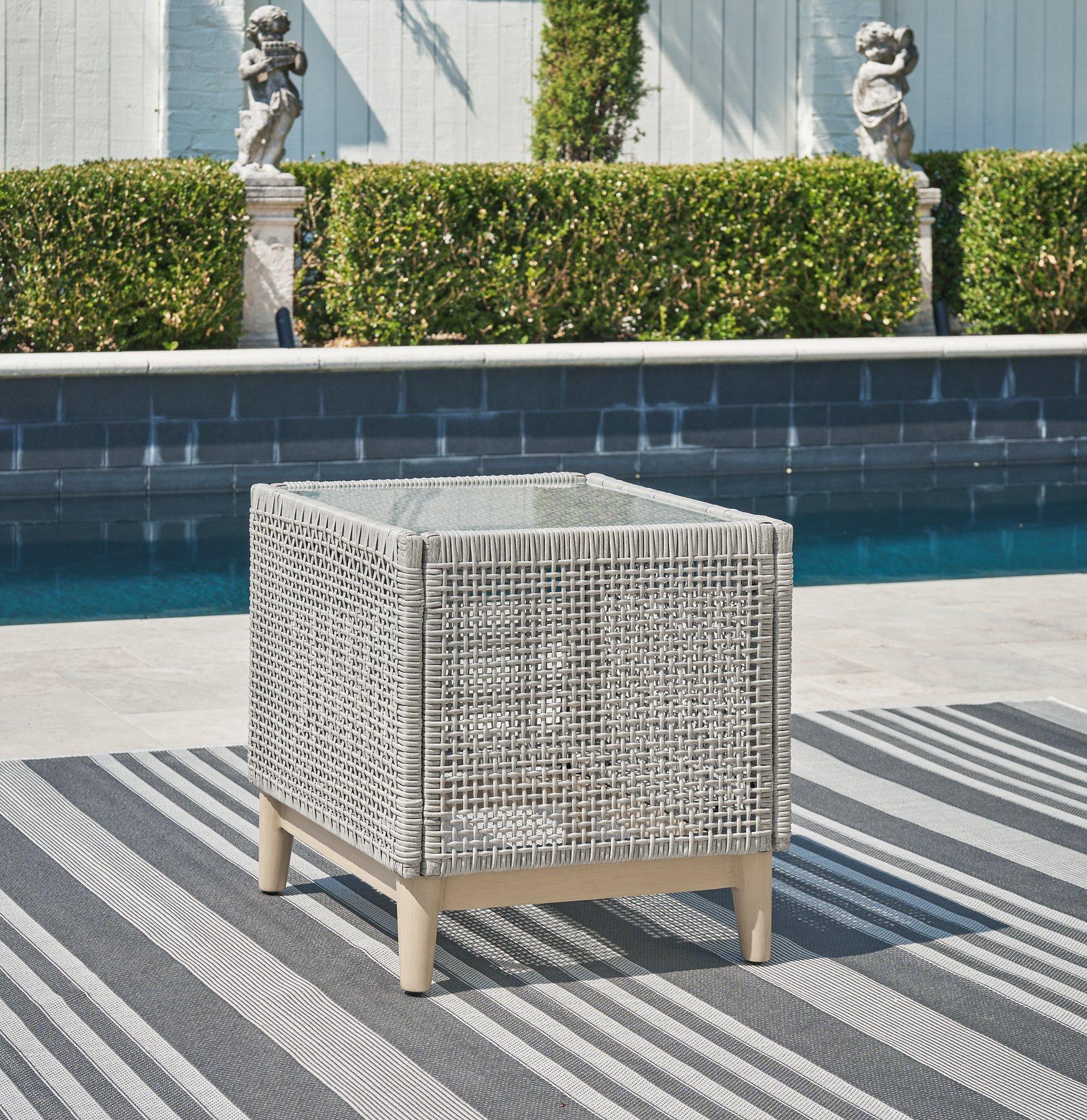 Seton Creek Outdoor End Table - Image 2