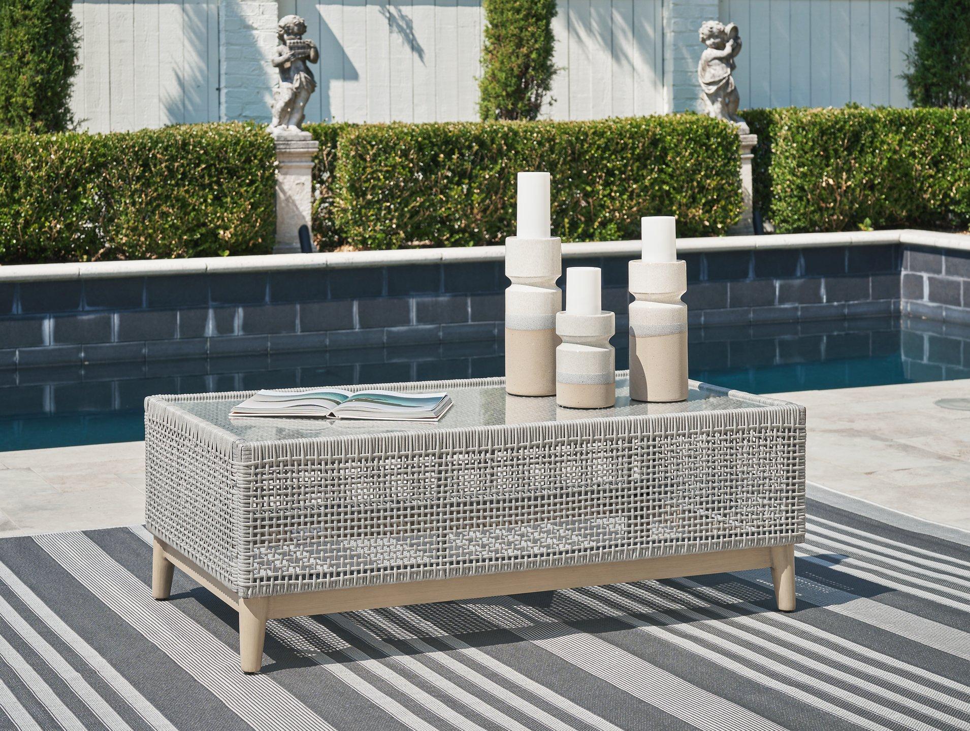 Seton Creek Outdoor Upholstery Set - Image 15