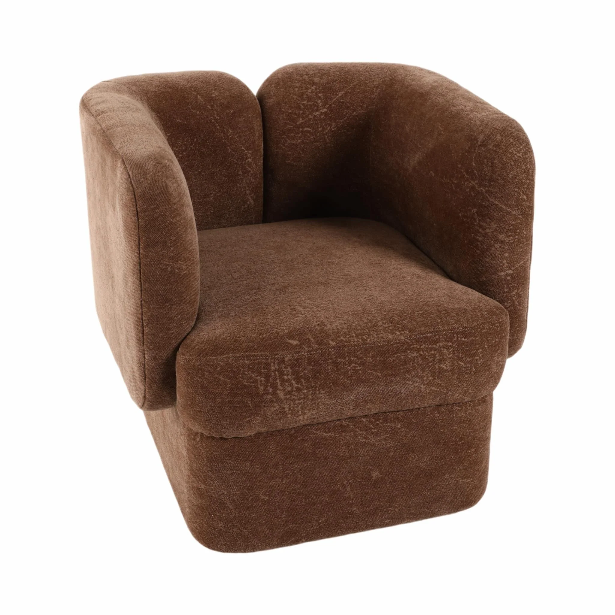 Shelter-back Accent Chair, Brown - Image 2