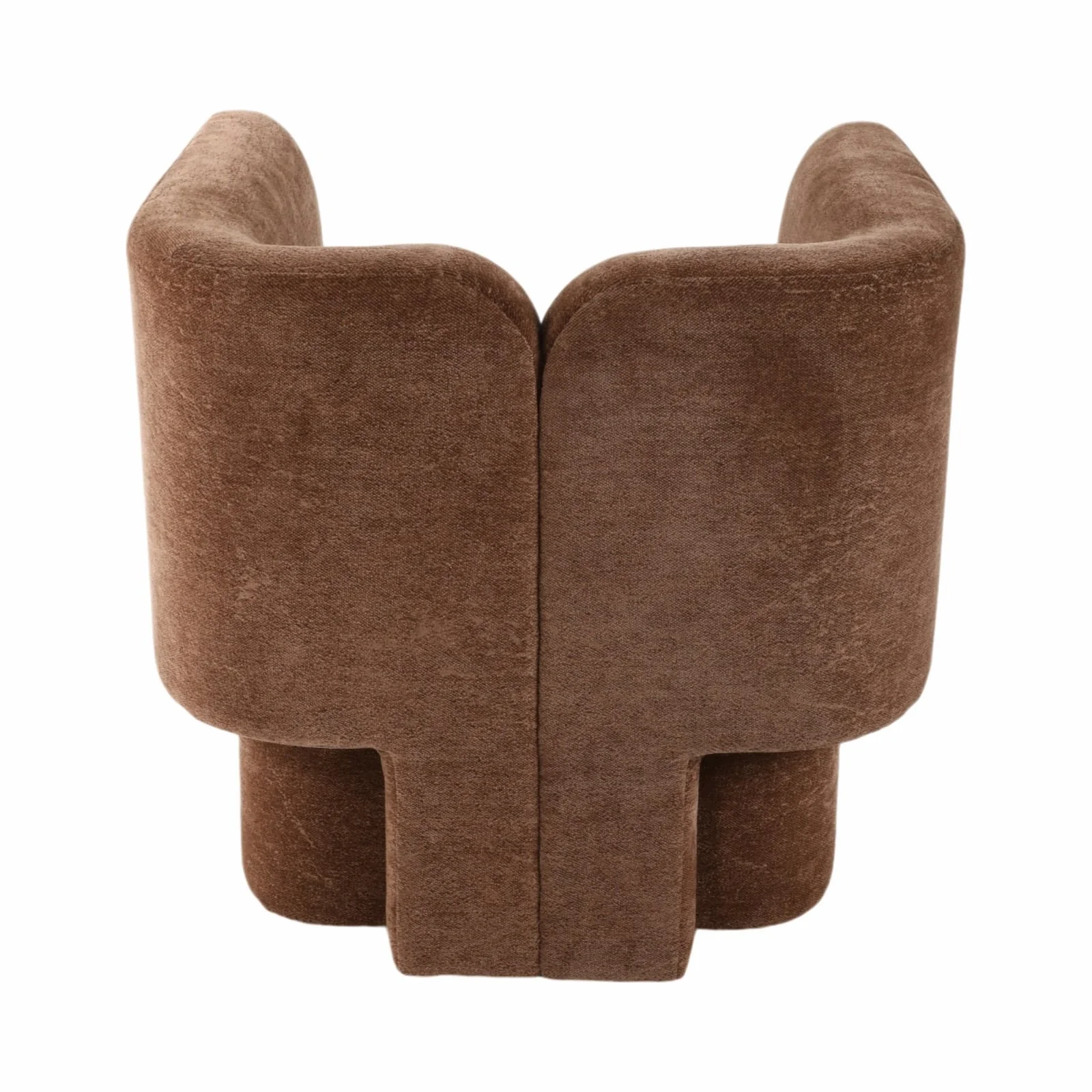 Shelter-back Accent Chair, Brown - Image 4
