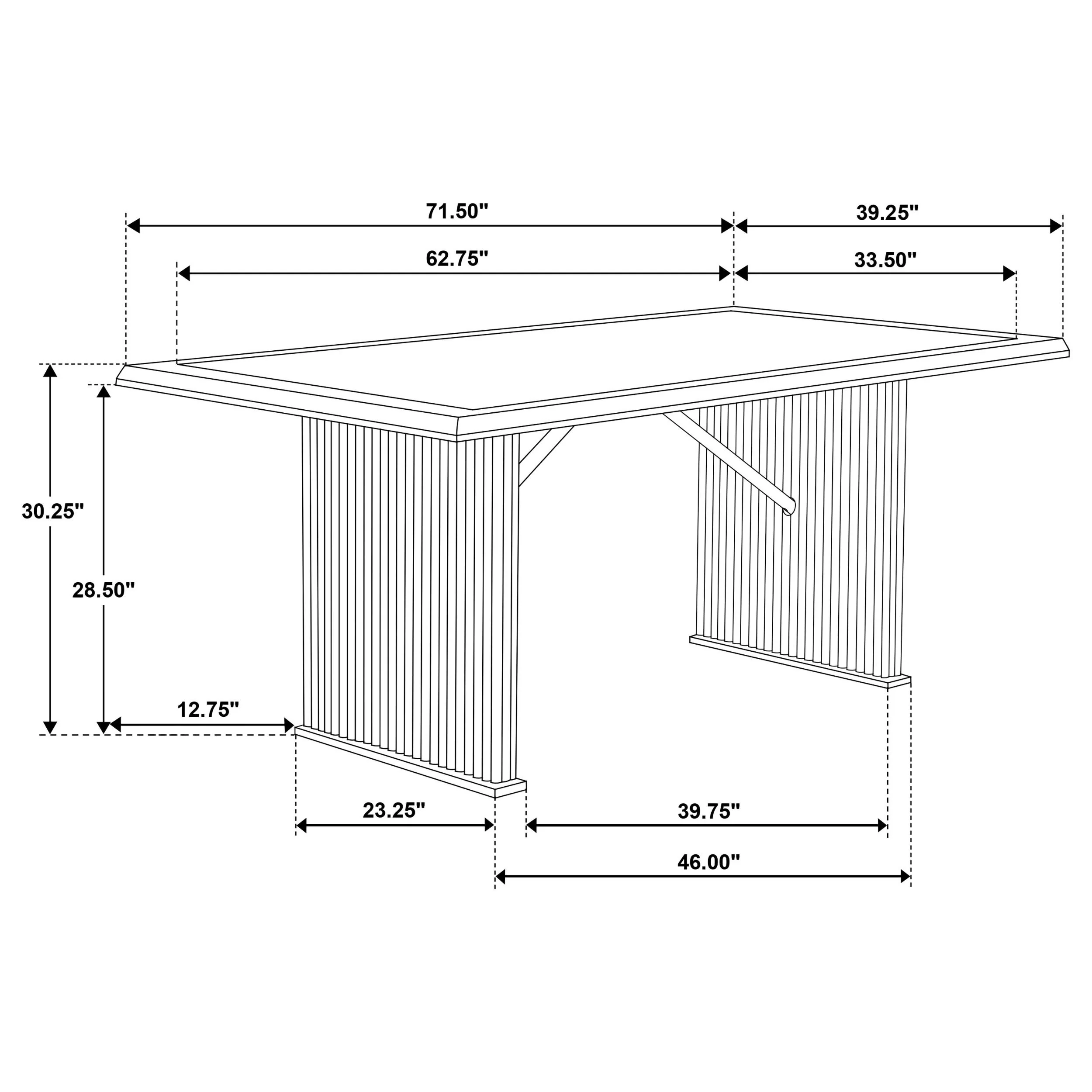 Sherwood Dining Table - Image 7