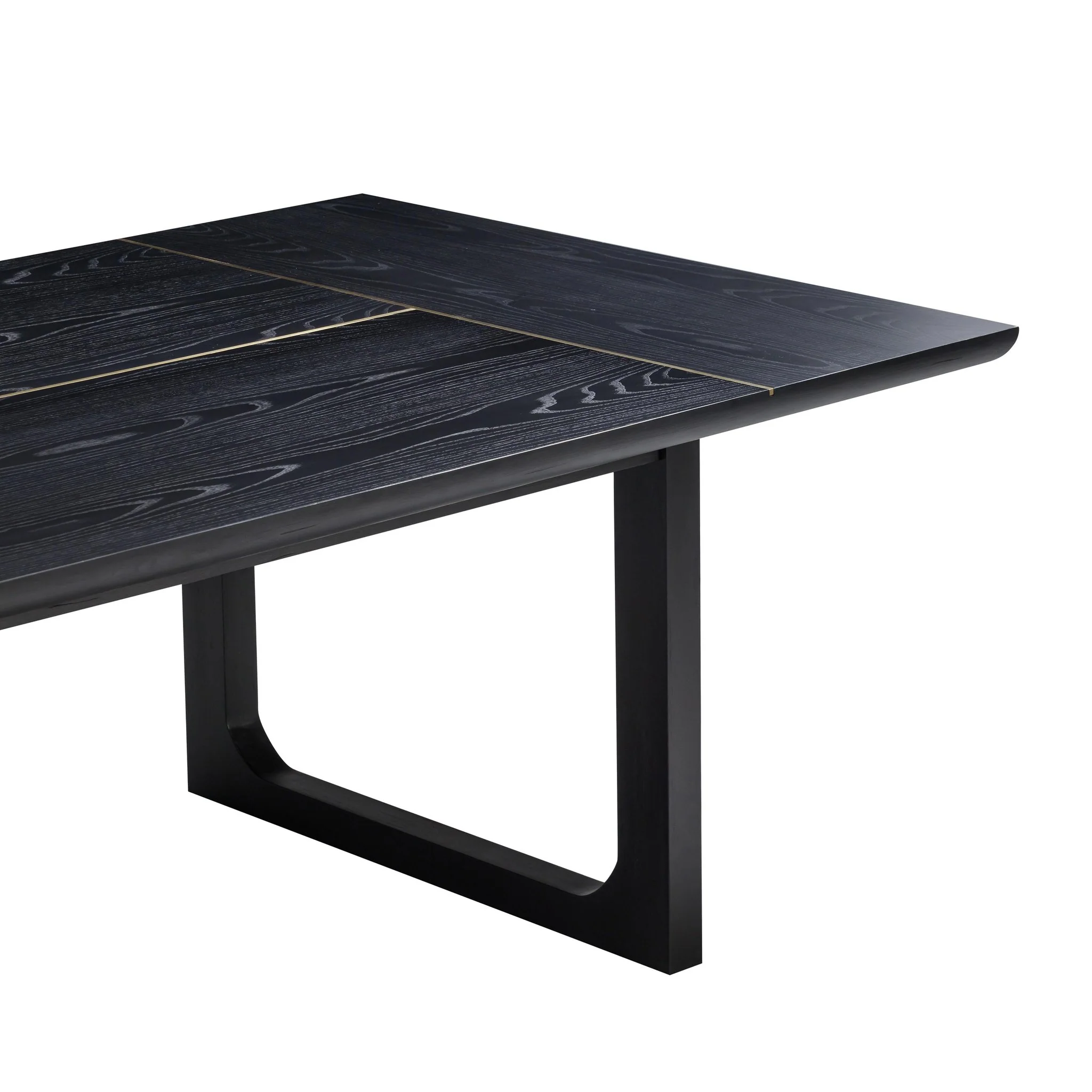 Shiloh Black Ash Rectangular Dining Table - Image 5