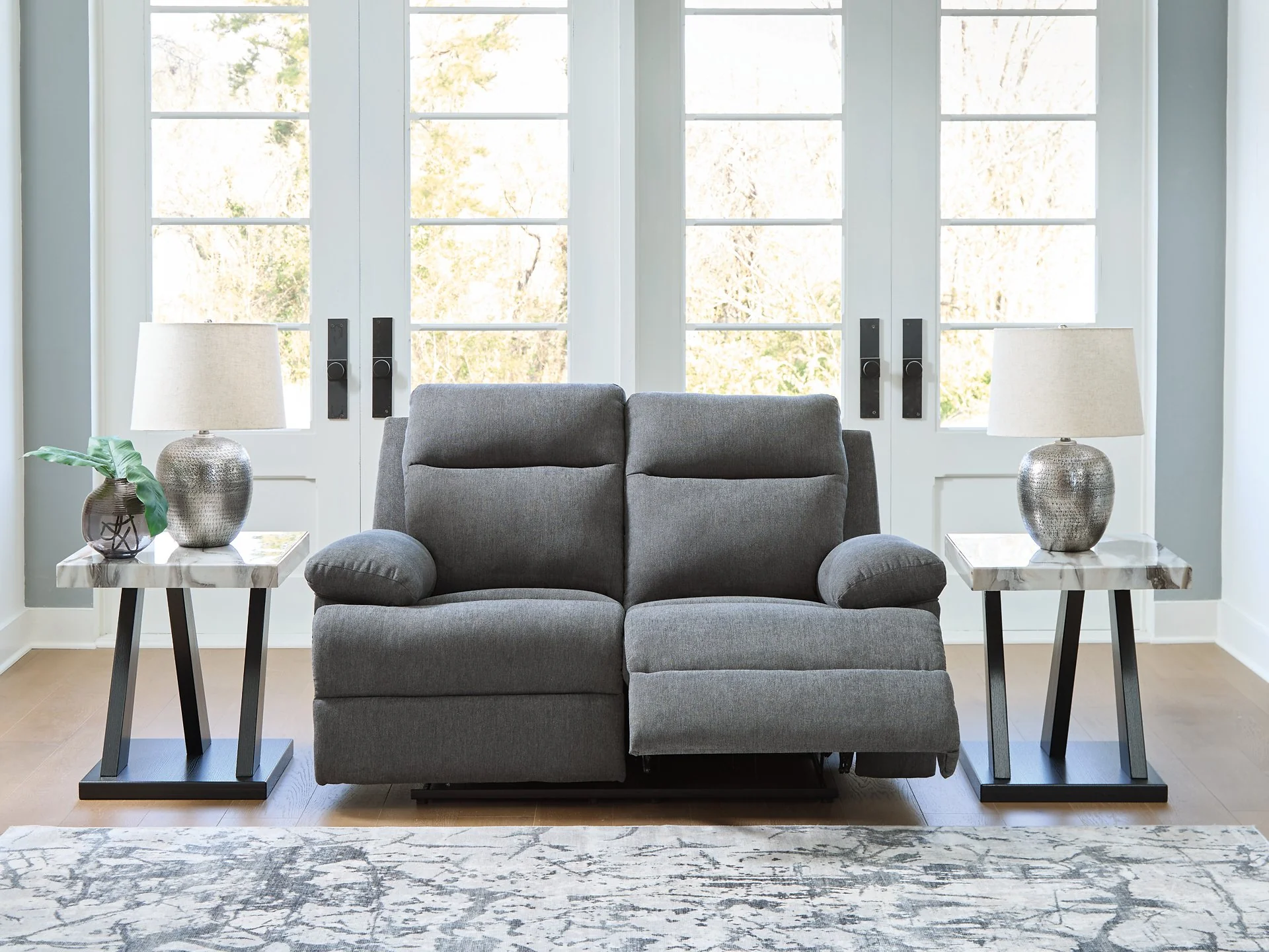 Side-Swipe Reclining Loveseat - Image 2