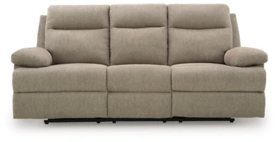Side-Swipe Reclining Sofa with Drop Down Table - Image 11