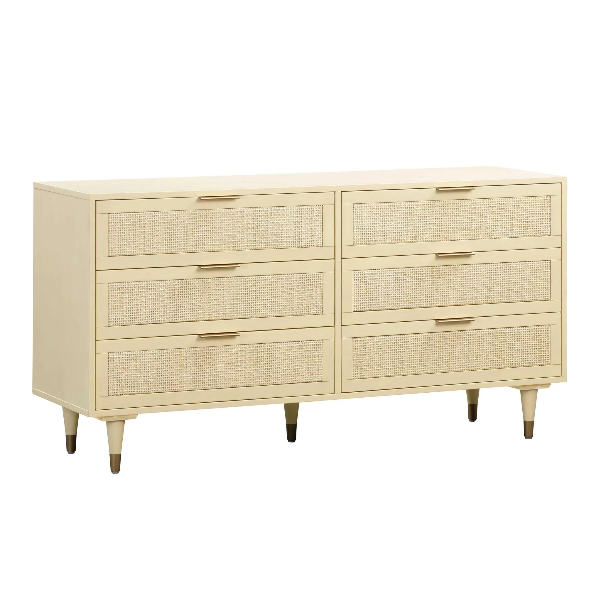 Sierra Buttermilk 6 Drawer Dresser - Image 3