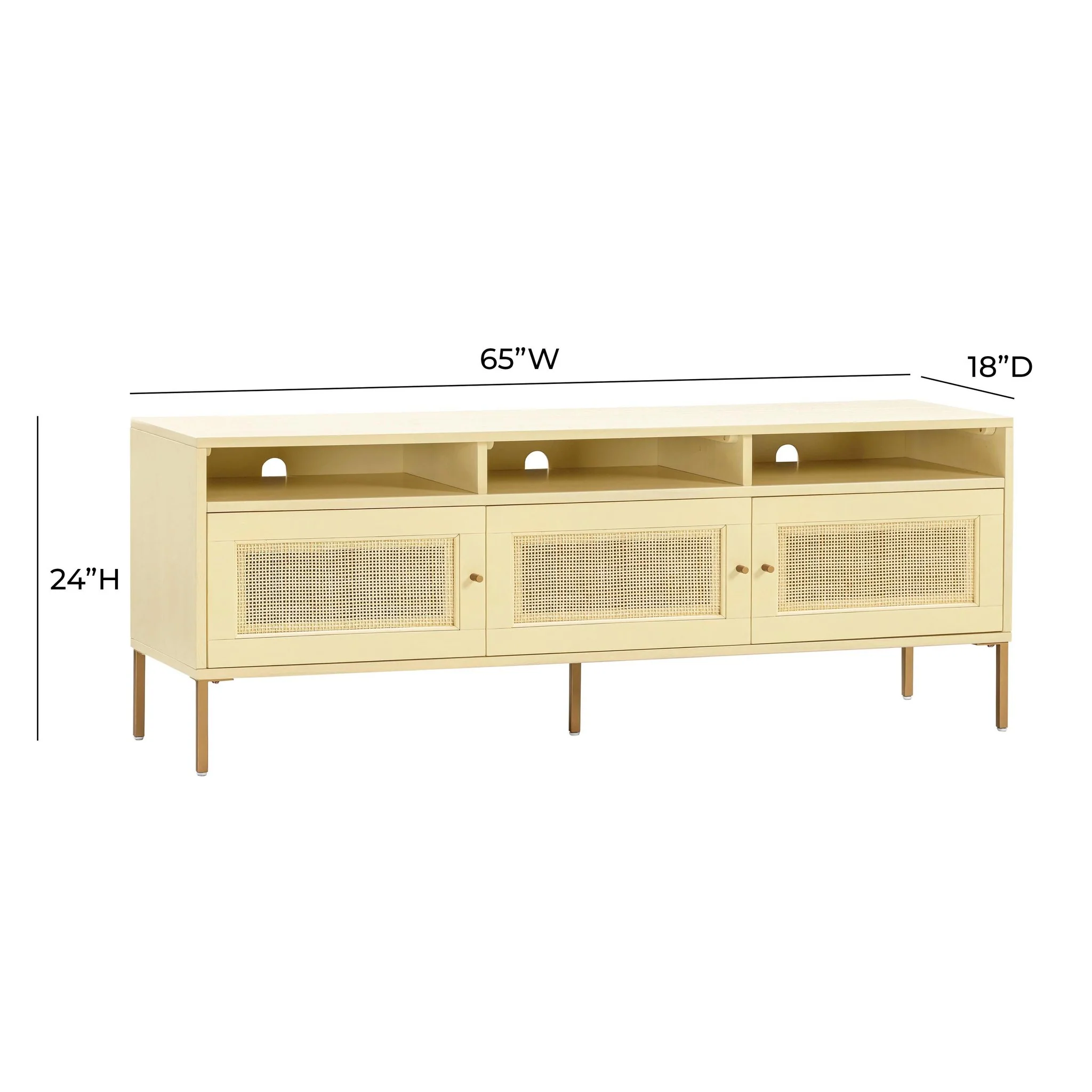 Sierra Buttermilk Media Console - Image 8