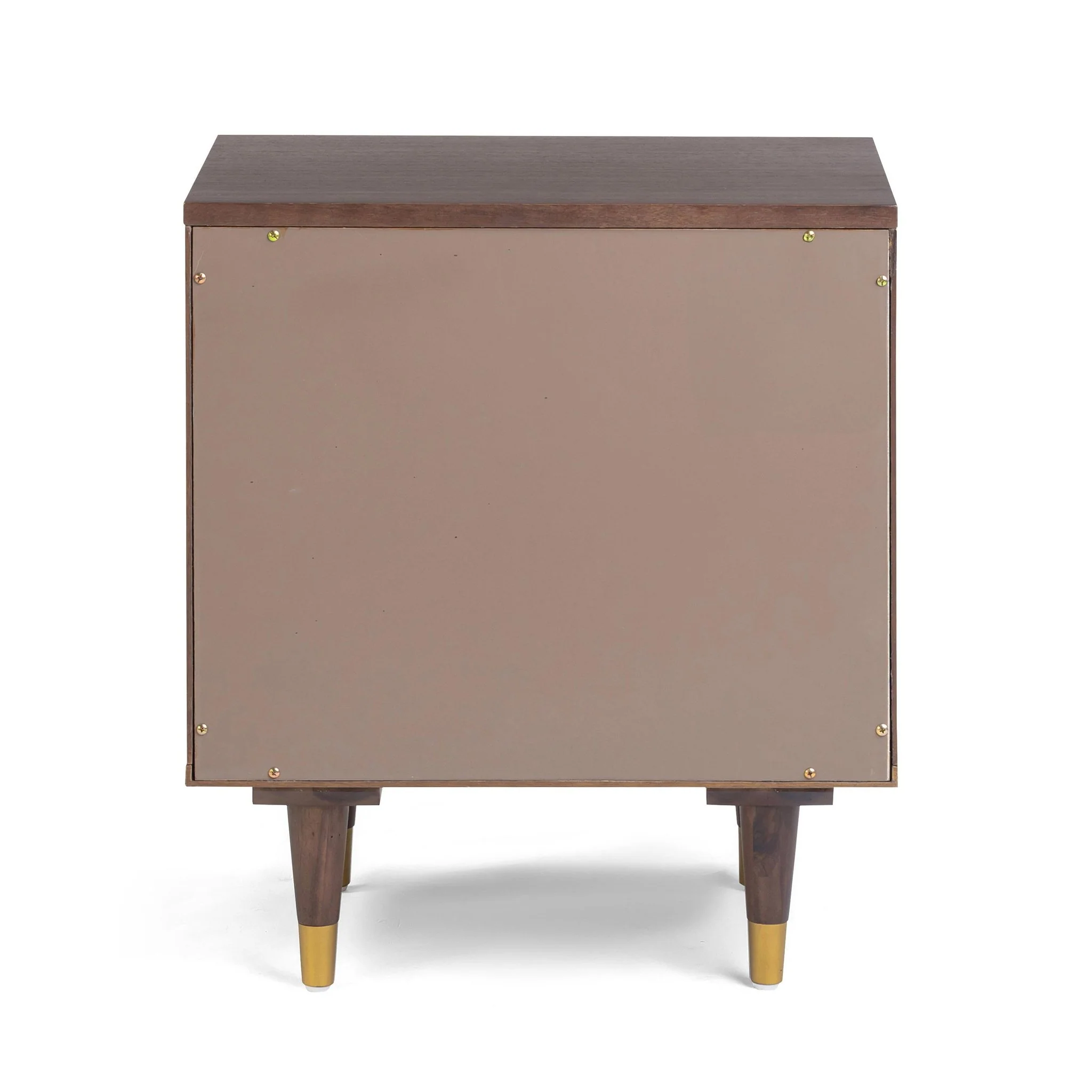 Sierra Dark Chocolate Brown 2 Drawer Nightstand - Image 5