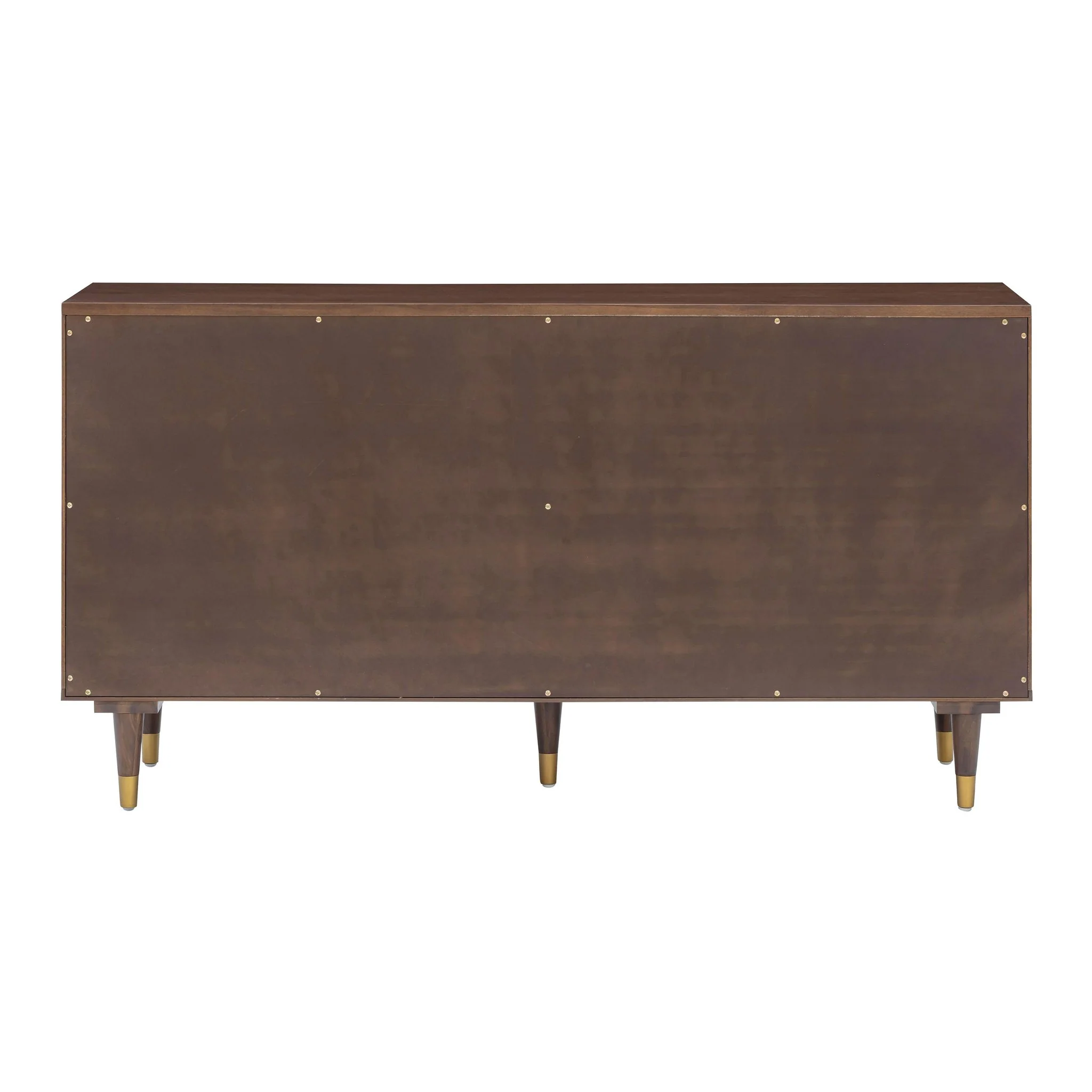 Sierra Dark Chocolate Brown 6 Drawer Dresser - Image 5