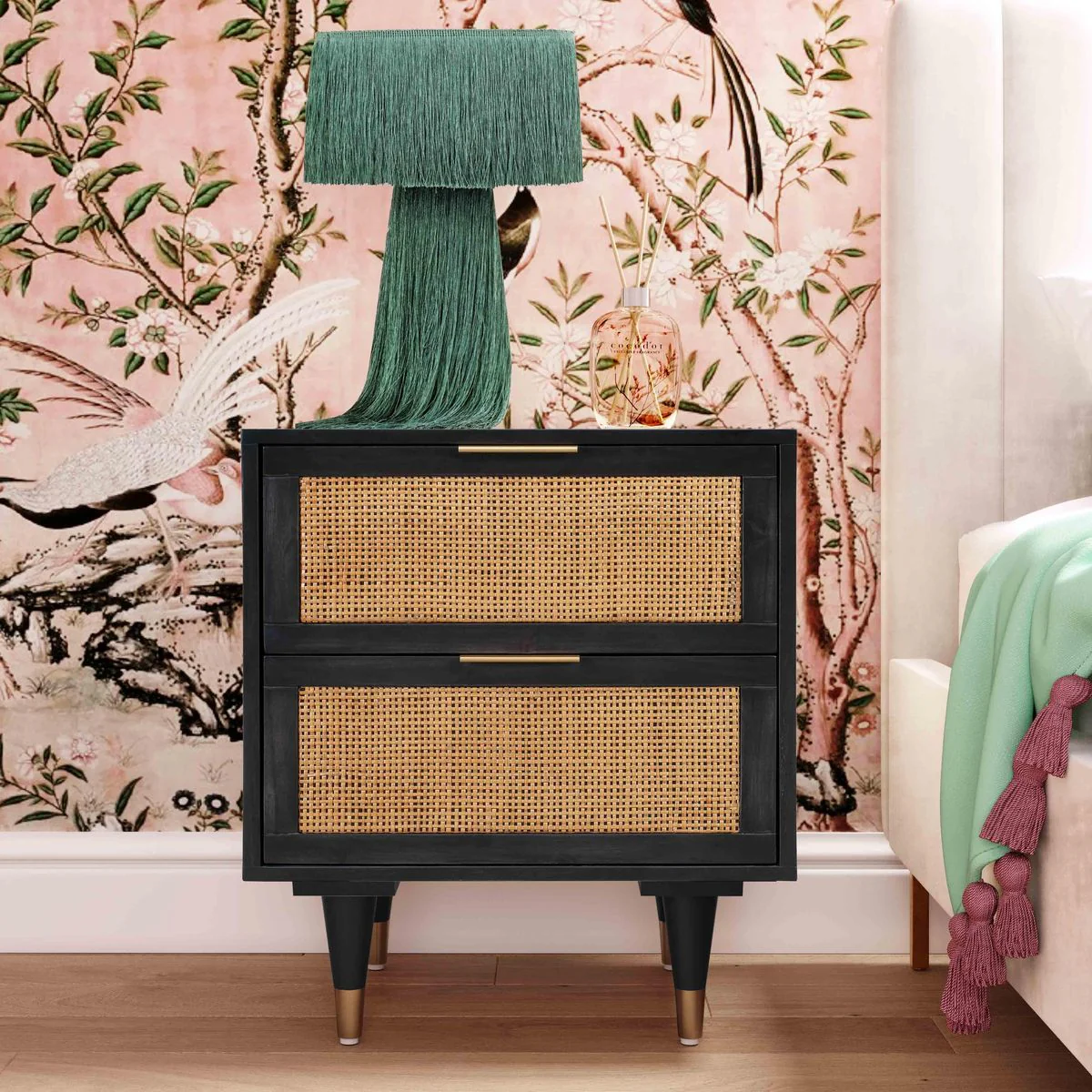 Sierra Noir Nightstand - Image 2