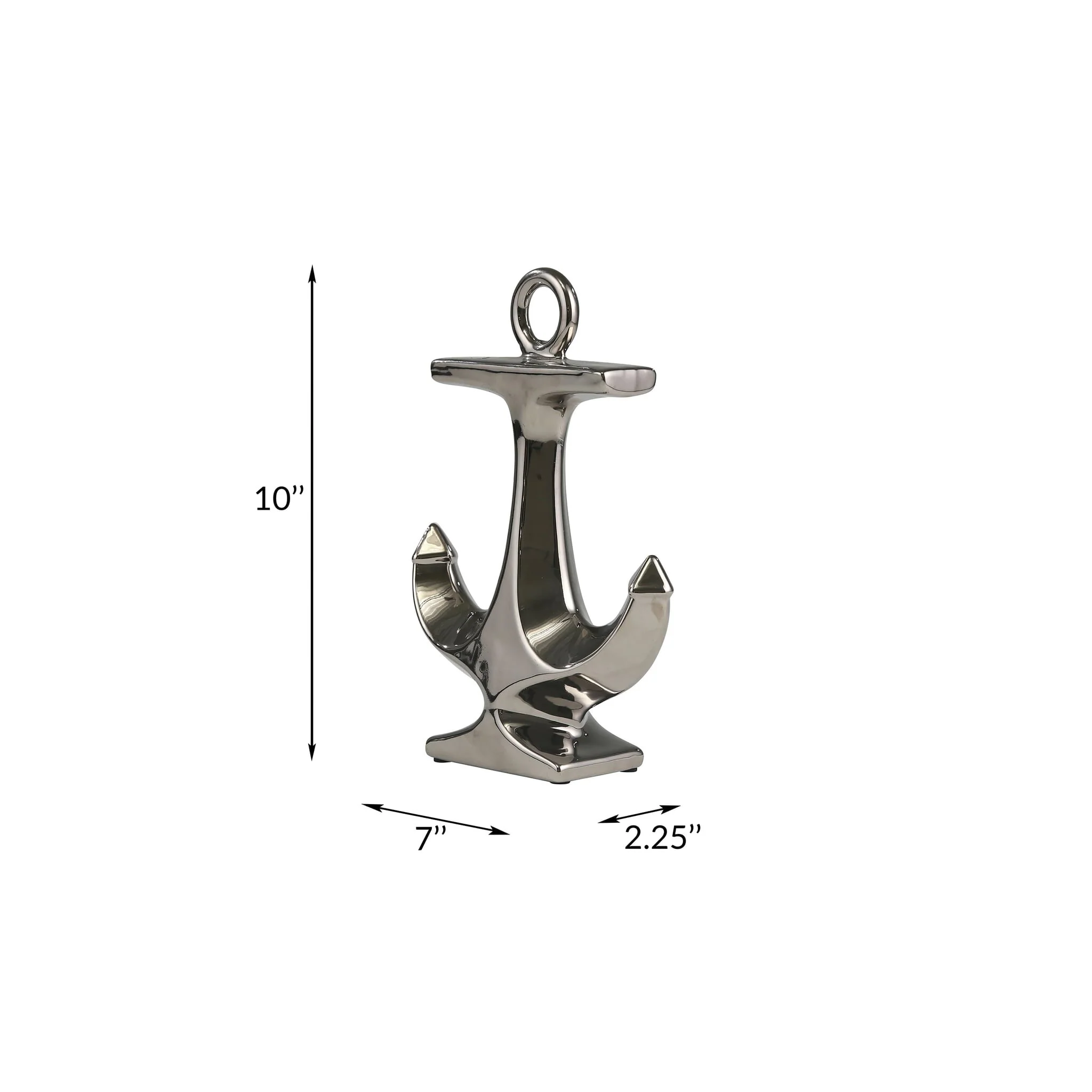 Silver Ceramic Anchor 10 - Image 4
