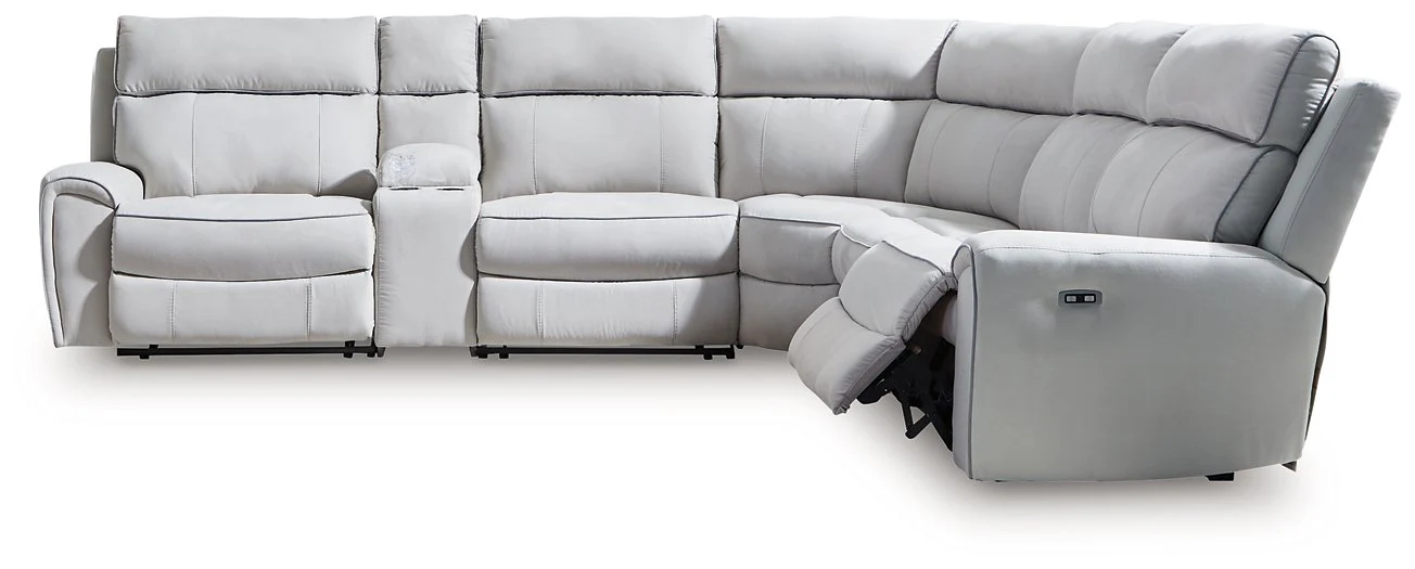 Social Pointe Power Reclining Sectional - Image 56