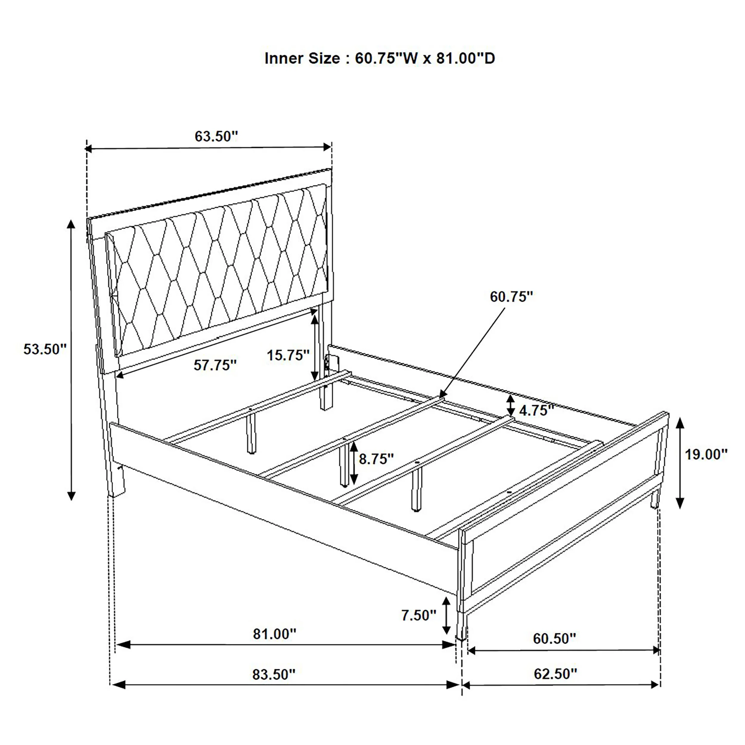 Sonora Panel Bed - Image 9