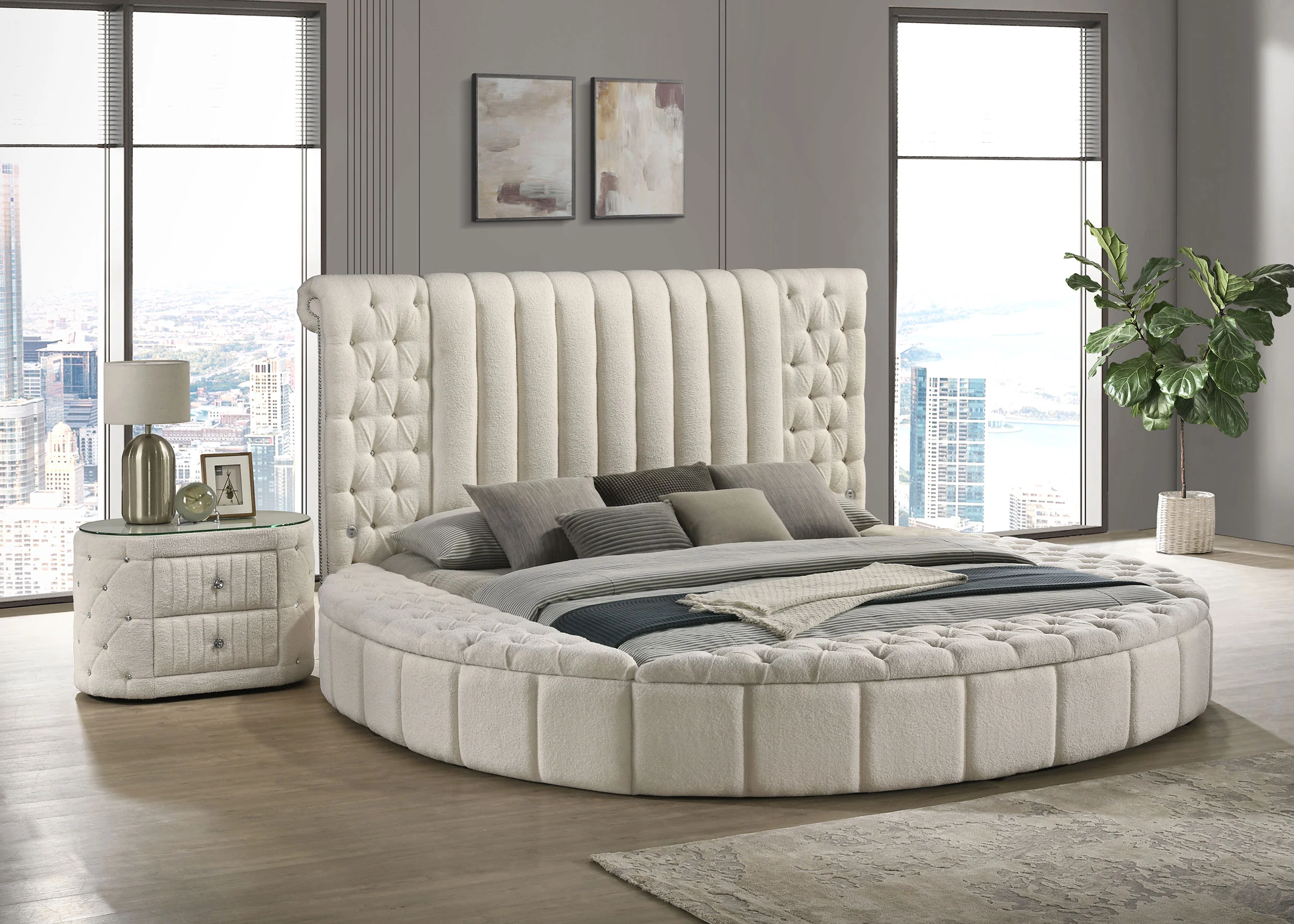 Sonya Panel Floor Storage Bed - Image 13