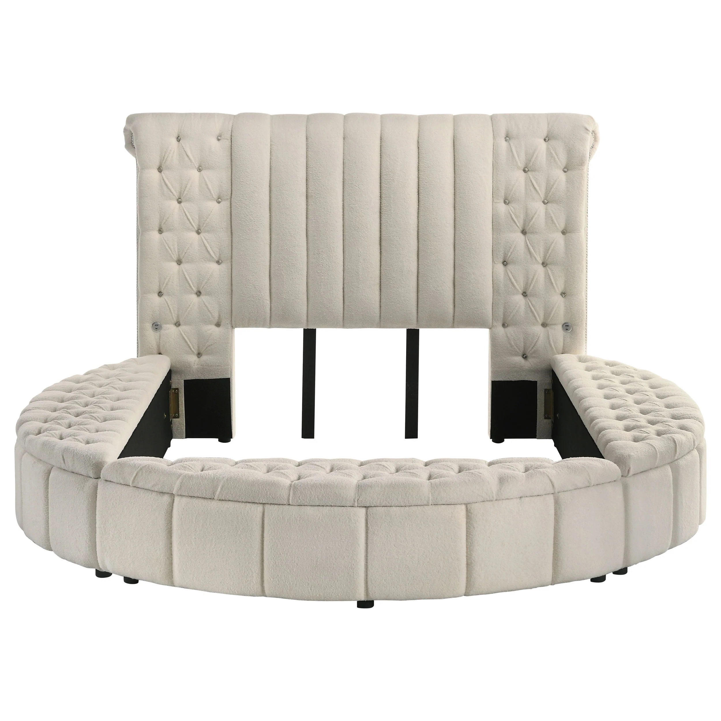 Sonya Panel Floor Storage Bed - Image 4