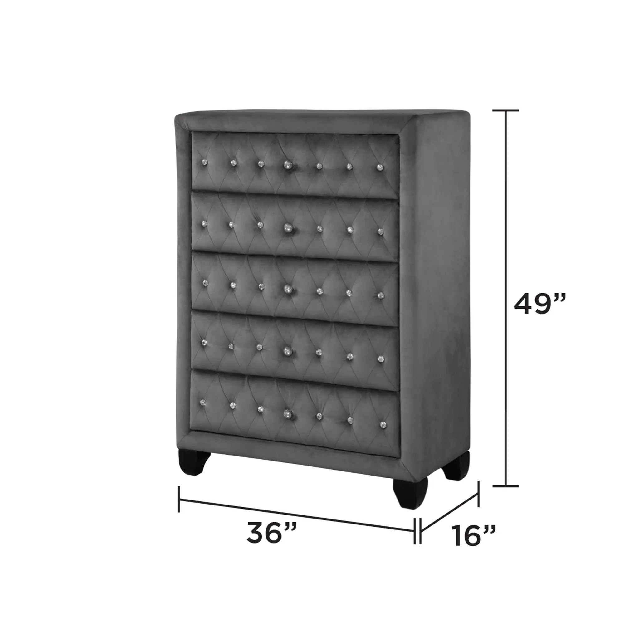 Sophia Chest  Grey - Image 4