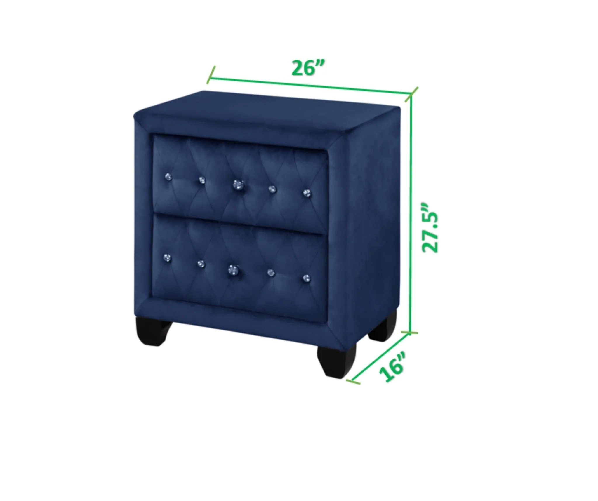 Sophia Full Bed 5 Blue - Image 14