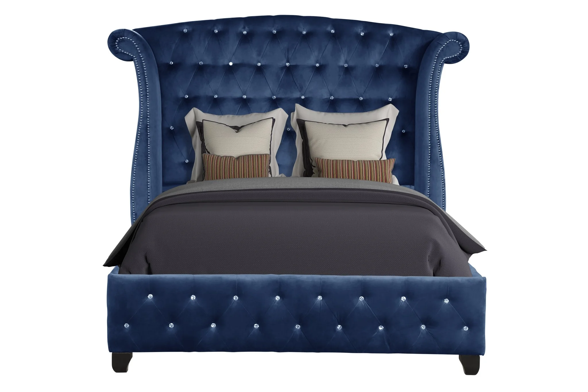 Sophia Full Bed  Blue - Image 2