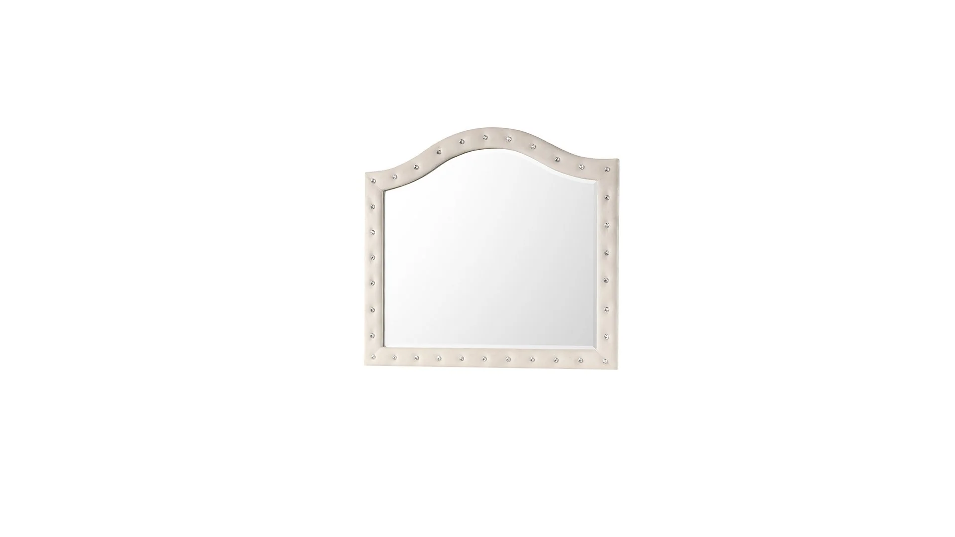 Sophia King Bed 4 Cream - Image 8