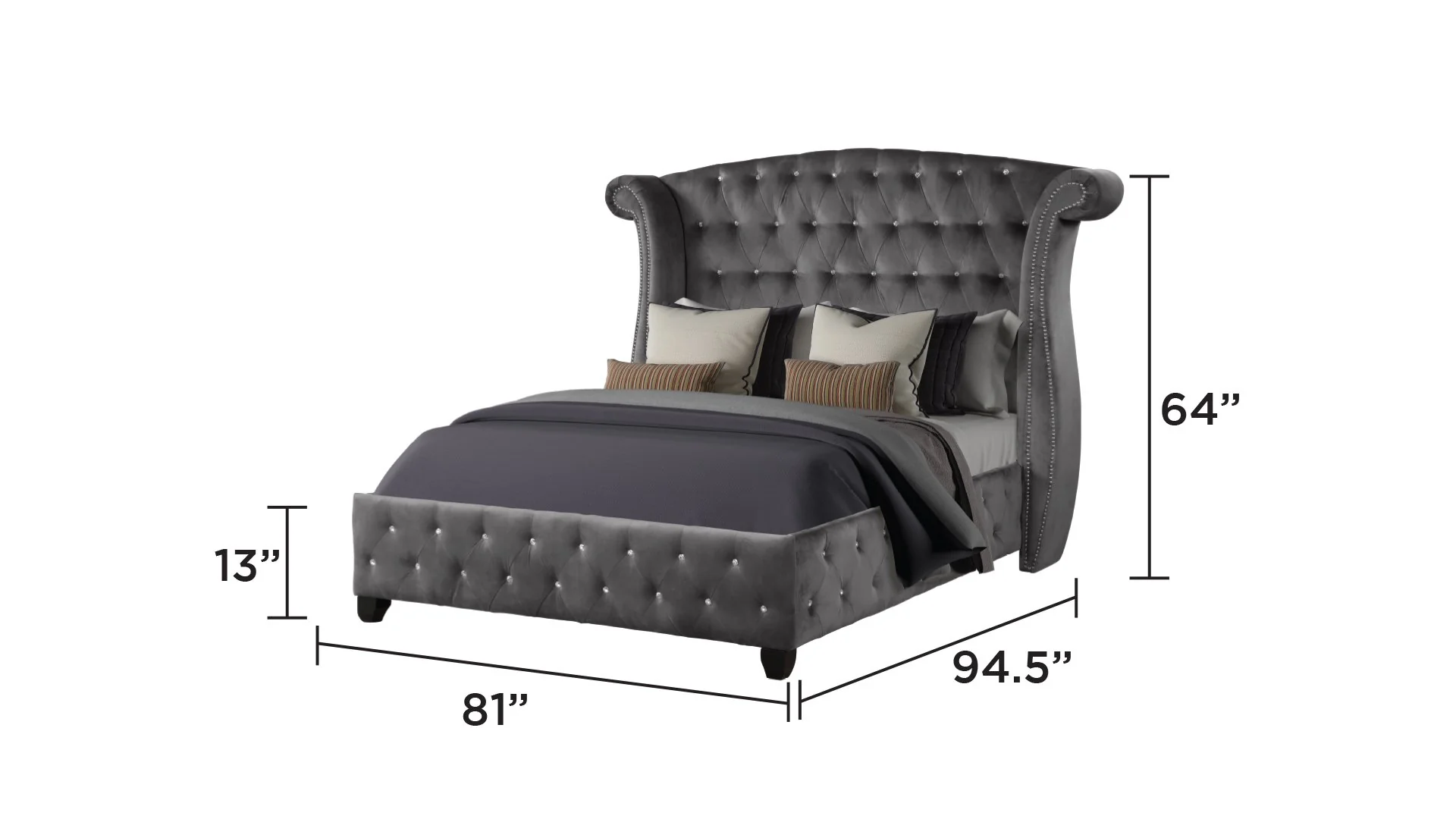 Sophia King Vanity 4 Grey - Image 5